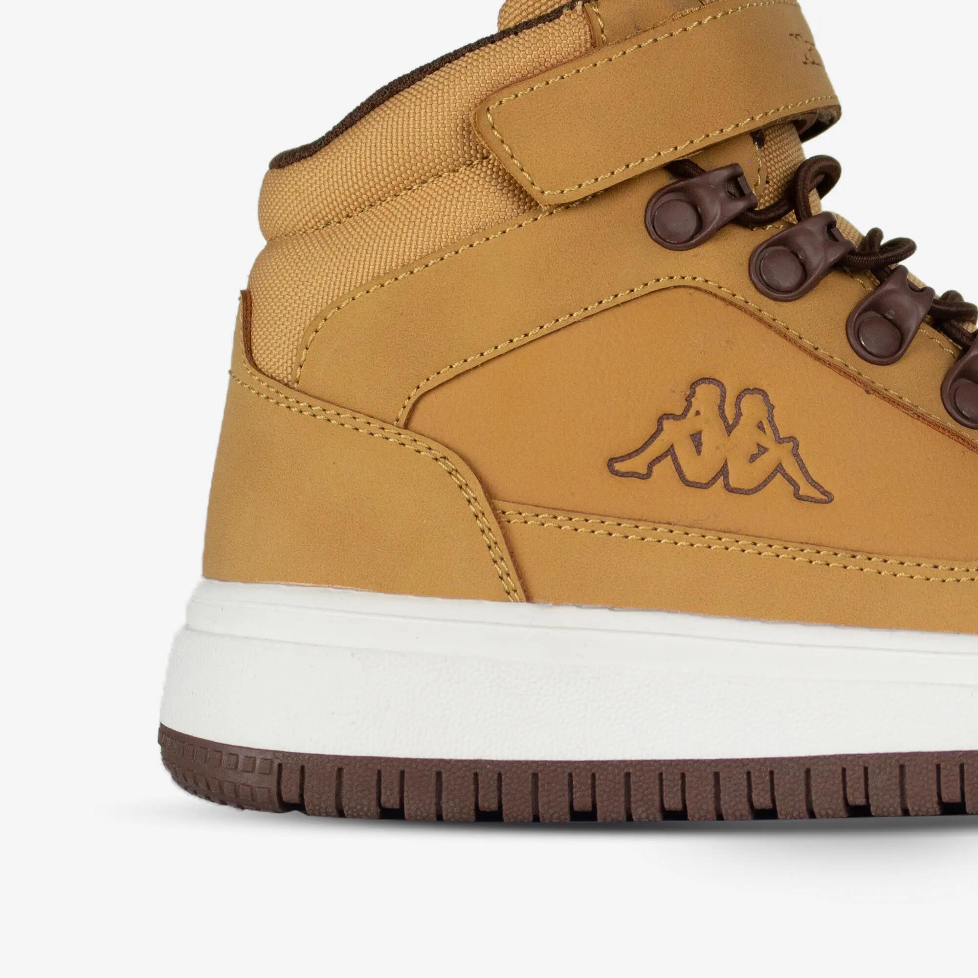 Chaussures de marche confortables et déperlantes enfant, Logo Krios, brun 3/7