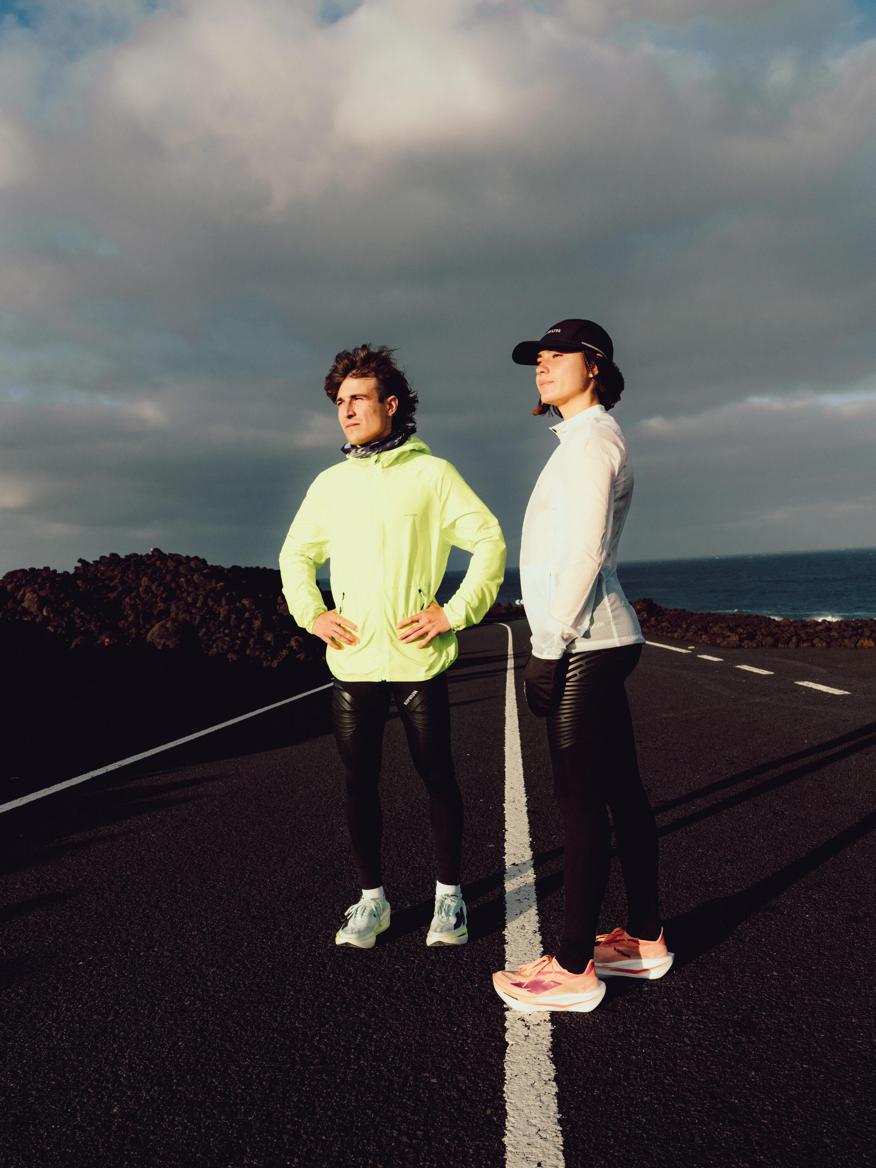 Leggings running dona Rheon Kiprun negre  3/16