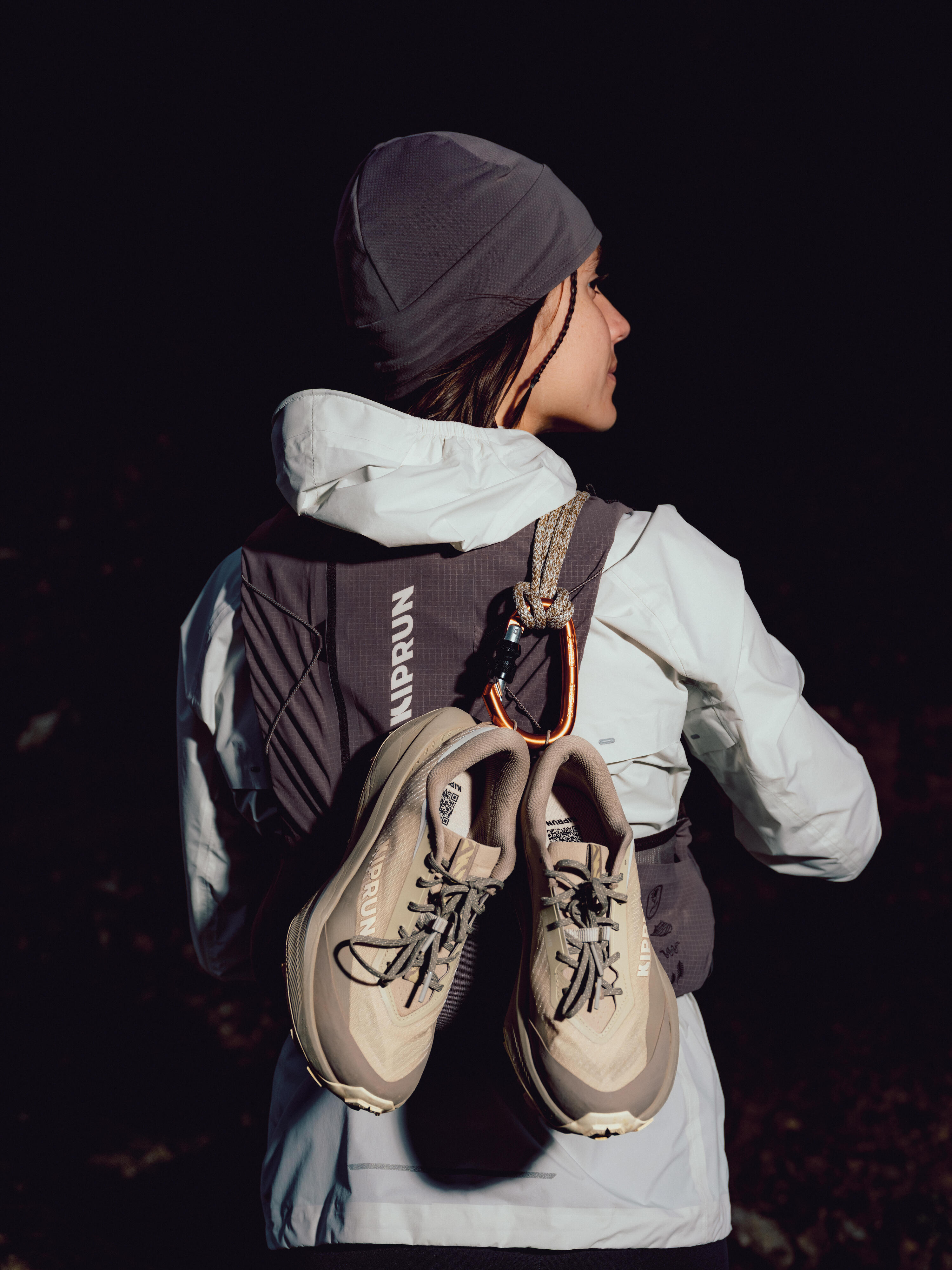 Scarpe trail donna KIPCLIMB beige 7/11
