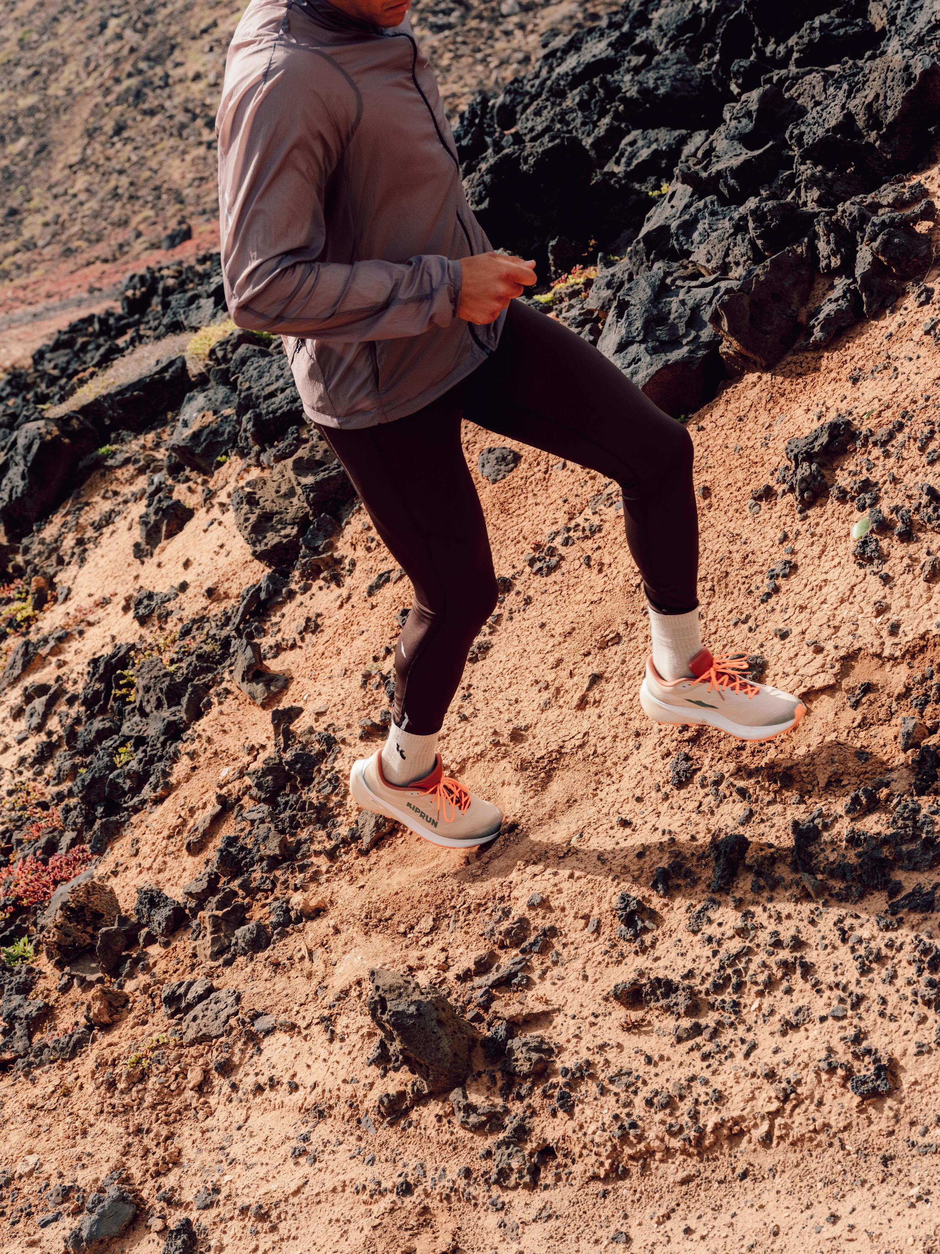 Collant de course respirant homme, Run Flow 12/15