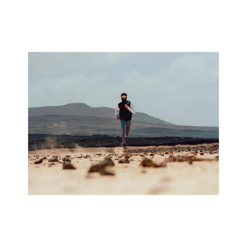 Erkek Kolsuz Koşu Rüzgarlığı - Siyah - Kiprun Run 500