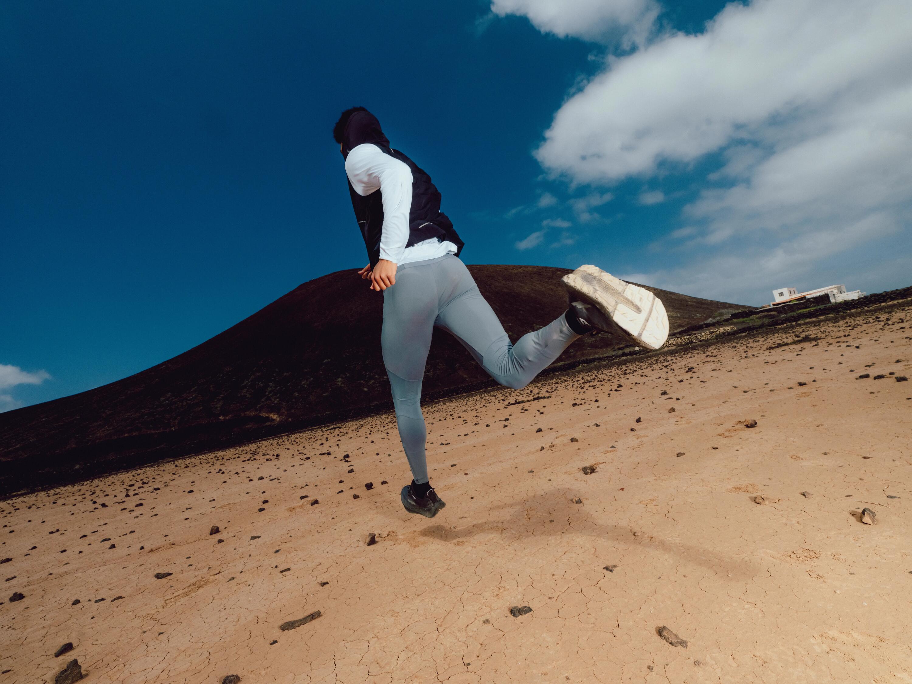 Men’s Warm Running Tights, Run 500  11/11