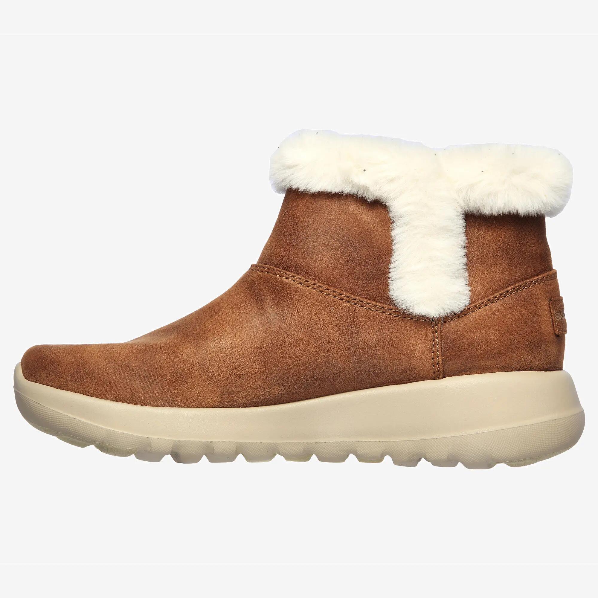 Bottine fourrée femme Skechers On-The-Go Joy Endeavor châtaigne 2/5