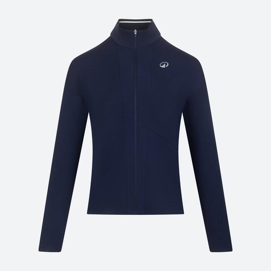 Veste de tennis thermique bleu femme, TPA TH