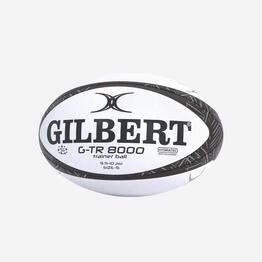 Ballon de rugby Taille 5 - G-TR8000 blanc et noir