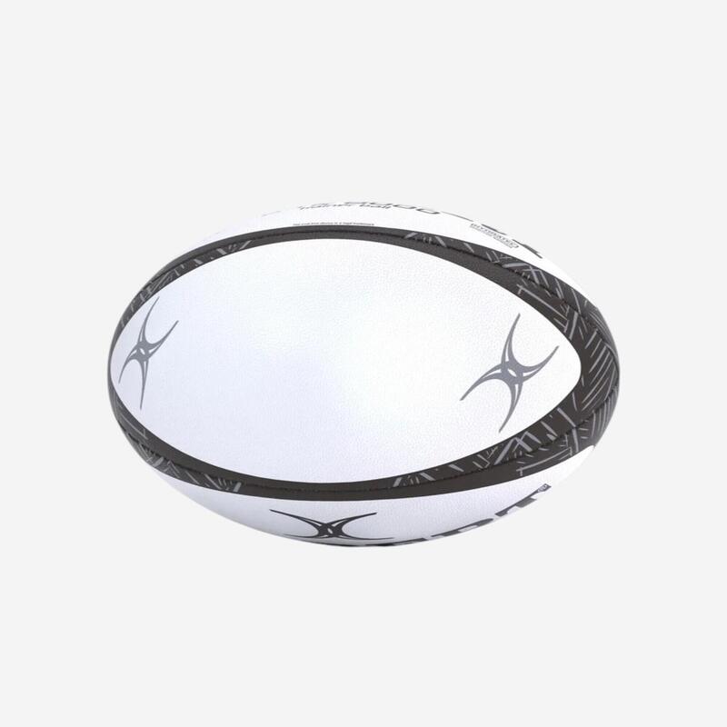 Minge de rugby Mărimea 5 - G-TR8000 alb și negru