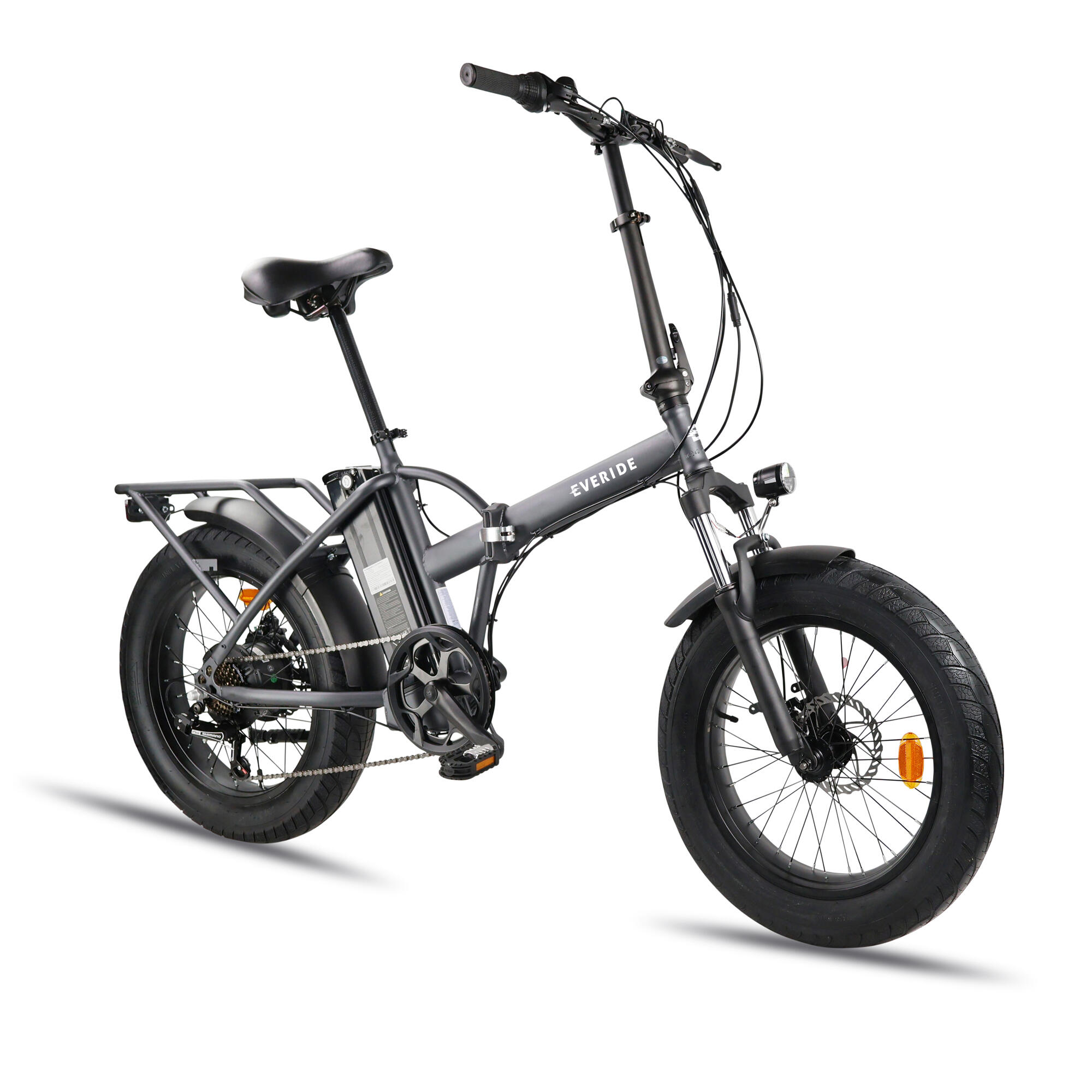 Bici elettrica a pedalata assistita pieghevole fat bike E-2500 Top Everide 2/8
