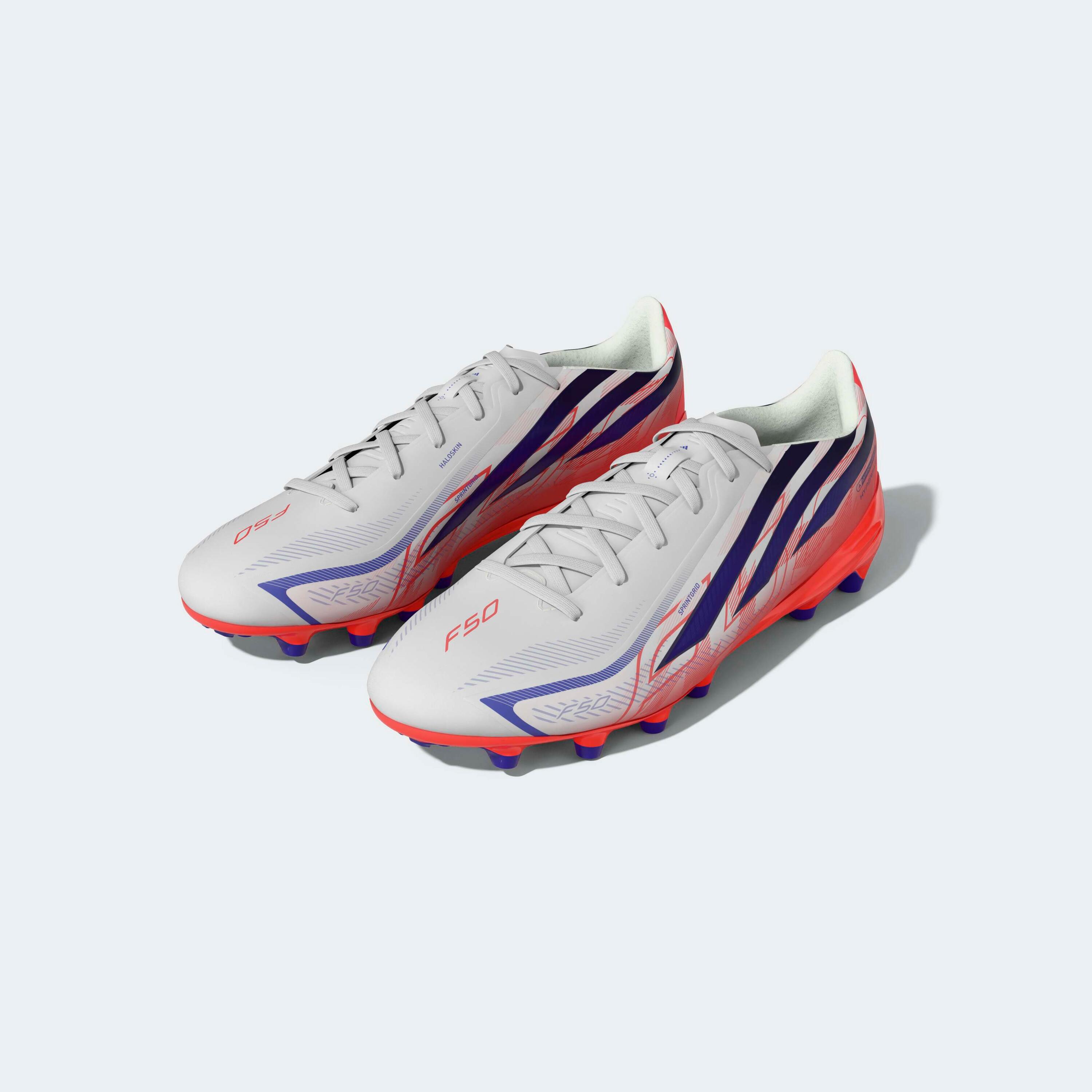 Scarpe calcio adulto ADIDAS F50 HYPERFAST LEAGUE AG bianche 11/11