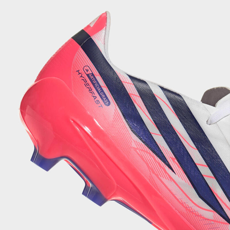 Adidași adidas F50 Hyperfast League AG alb-mov Adulți