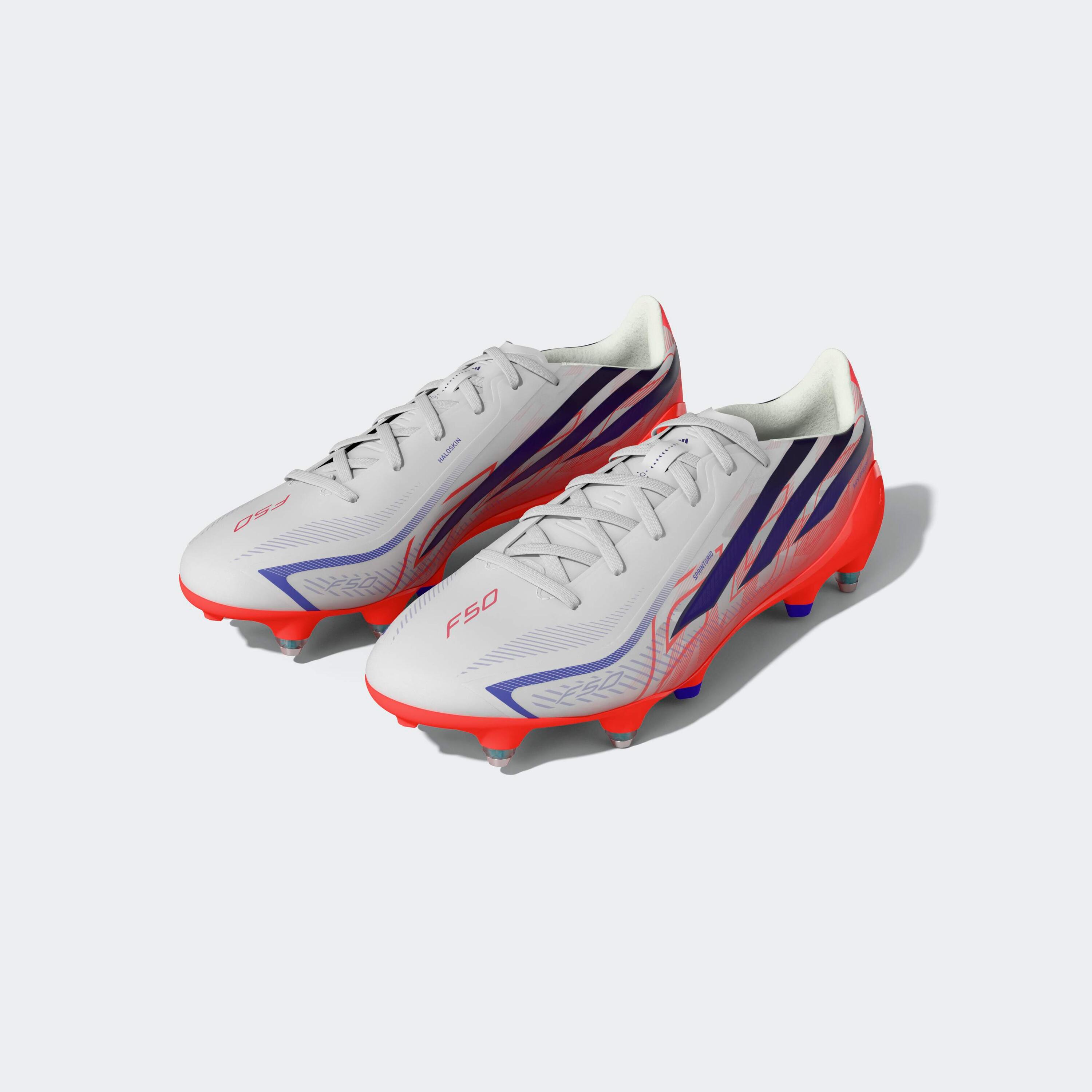Scarpe calcio adulto ADIDAS F50 HYPERFAST LEAGUE SG bianche 11/11