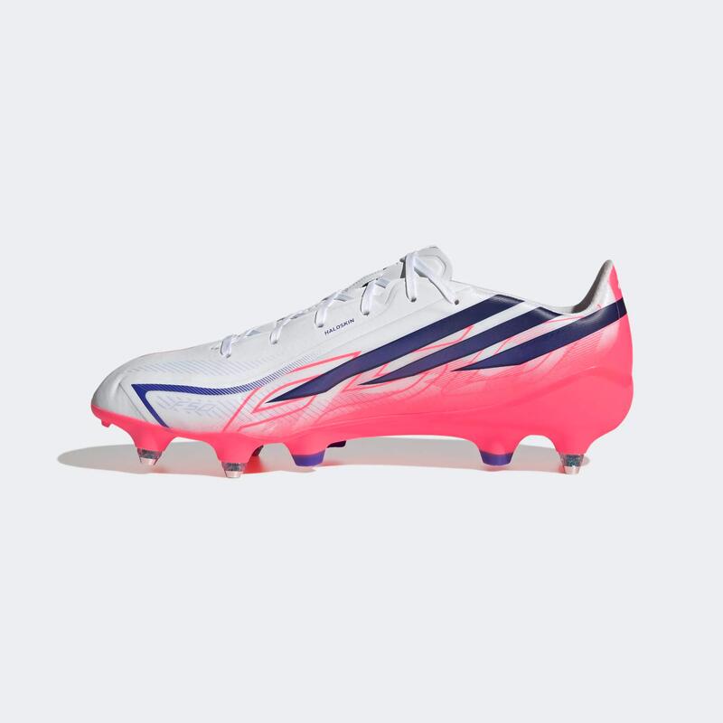 Adidași adidas F50 Hyperfast League SG alb-mov Adulți