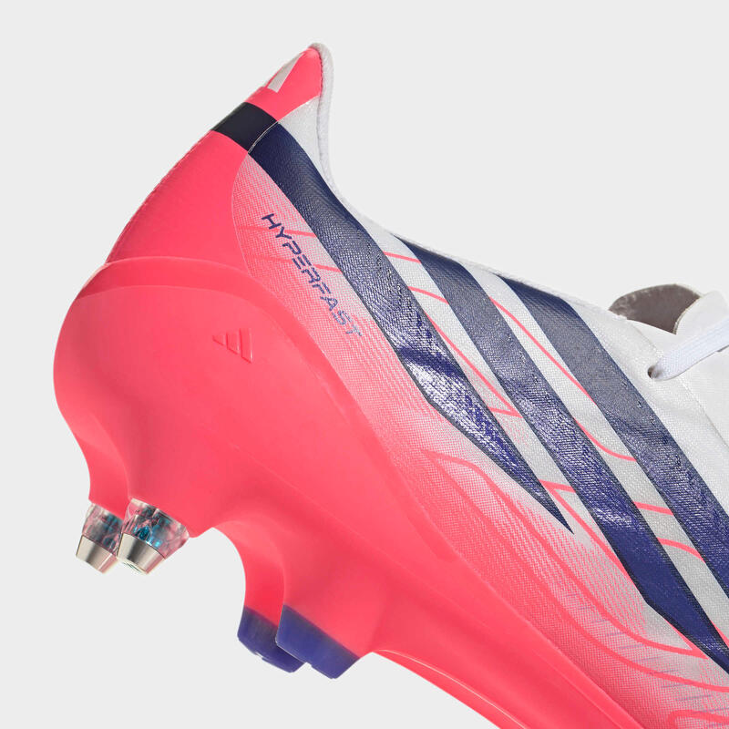 Adidași adidas F50 Hyperfast League SG alb-mov Adulți