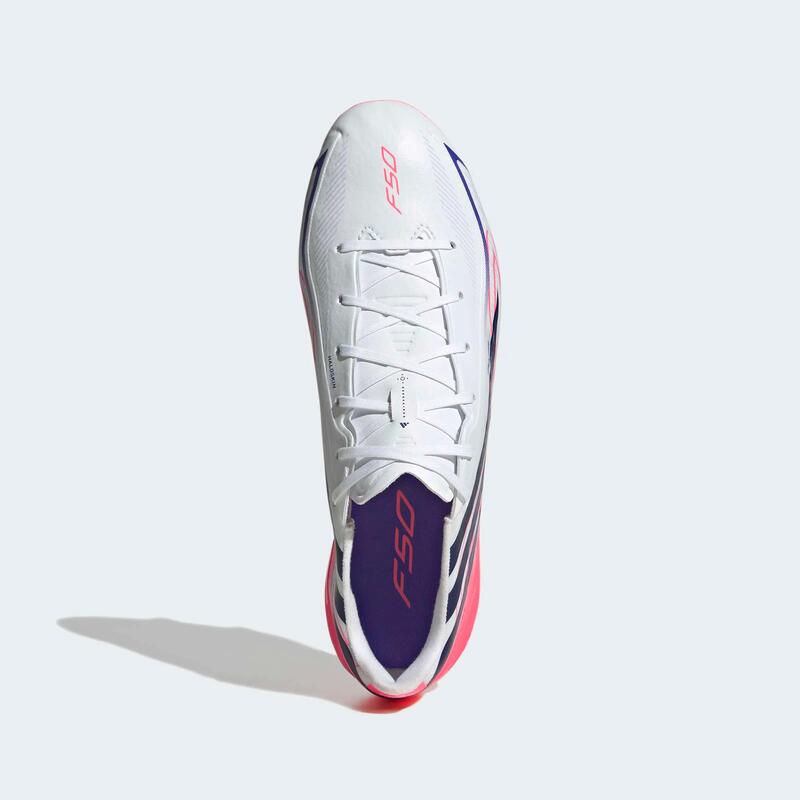 Adidași adidas F50 Hyperfast League SG alb-mov Adulți