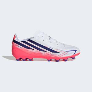 Bota adidas F50 Hyperfast League AG Niño Blanco/Violeta