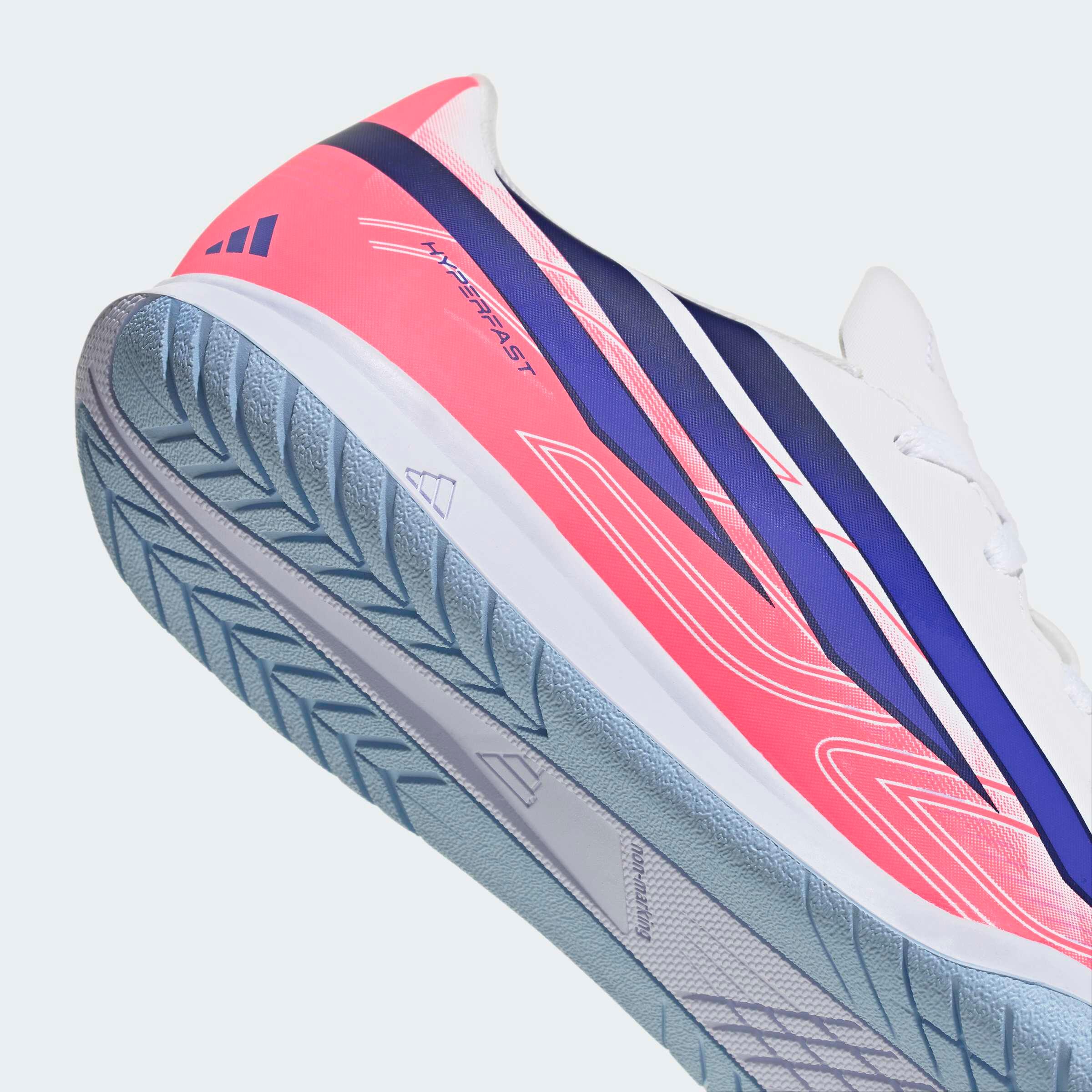 adidas F50 Sala Club Futsal Chaussure Enfant Blanc/Violet 4/7