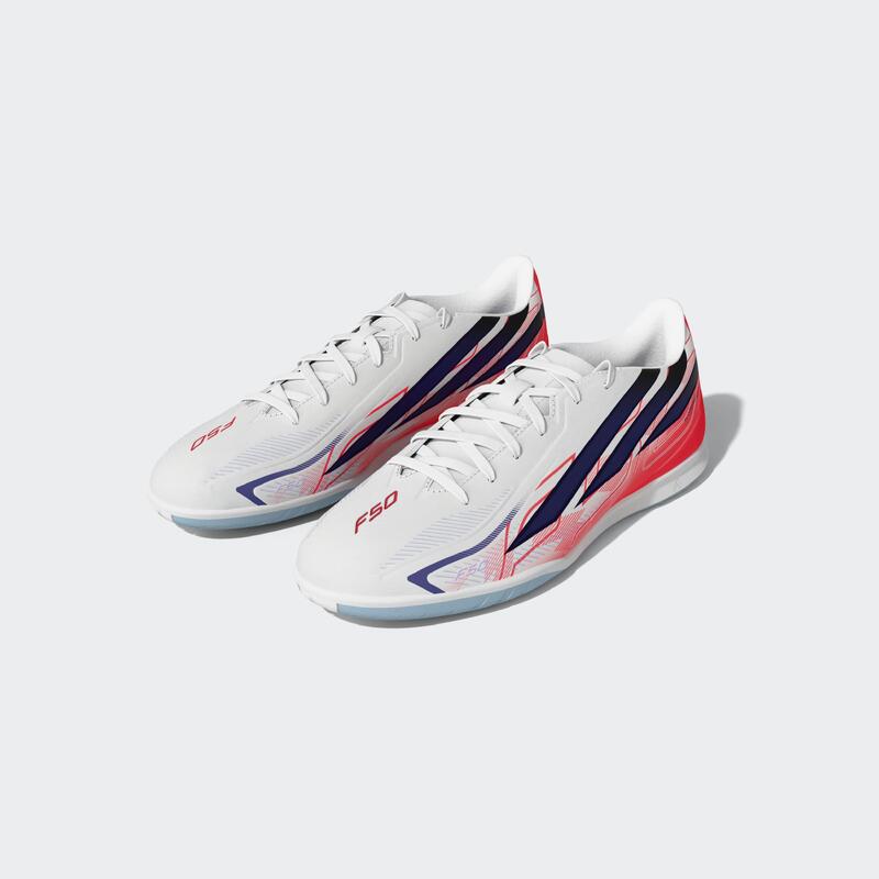 Încălțăminte adidas F50 Club Futsal alb mov Adulți