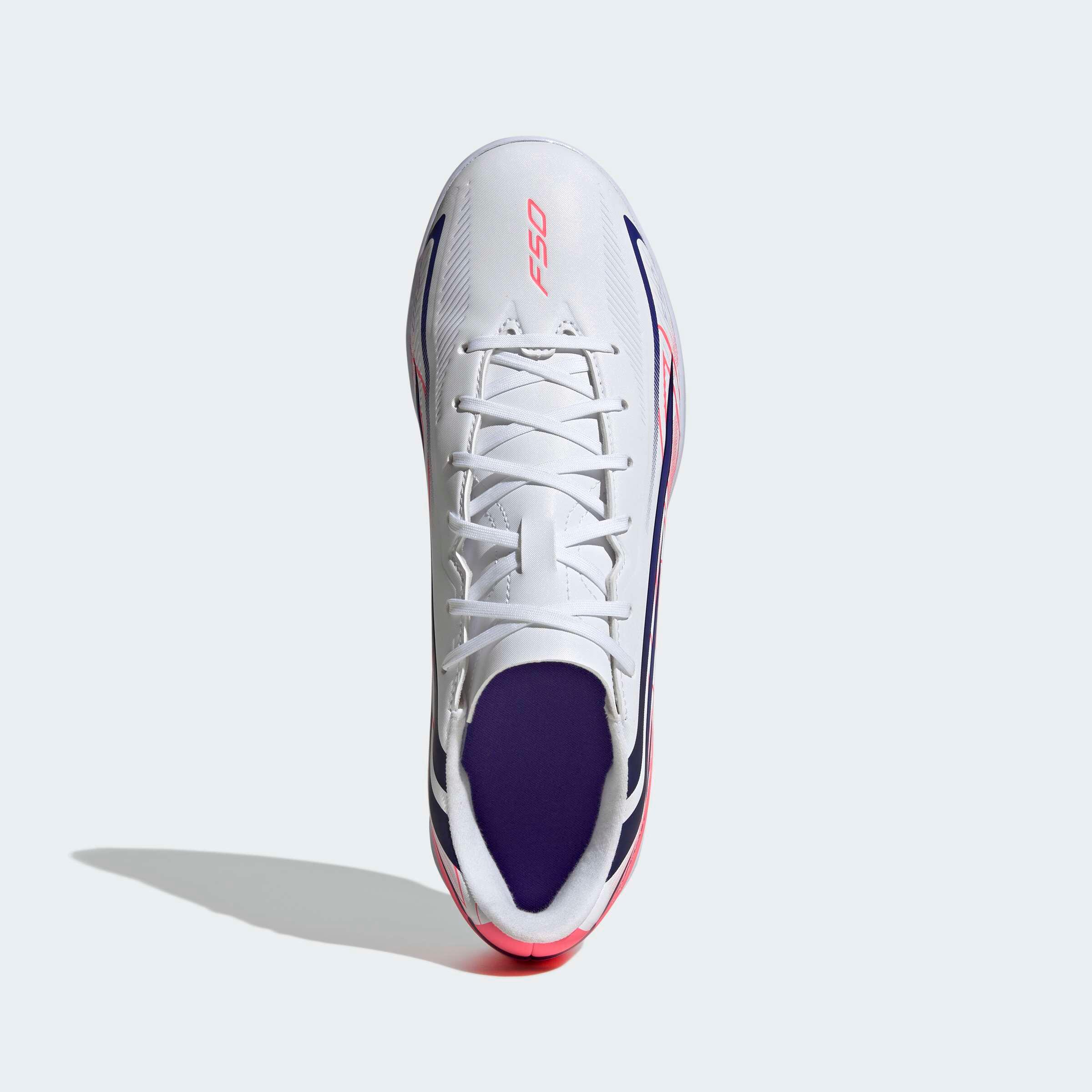 adidas F50 Club Futsal chaussure Adulte Blanc/Violet 5/8