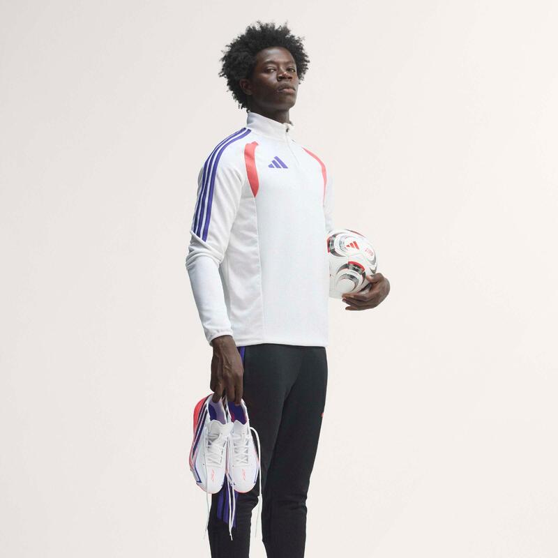 Încălțăminte adidas F50 Hyperfast League FG/MG alb mov Adulți