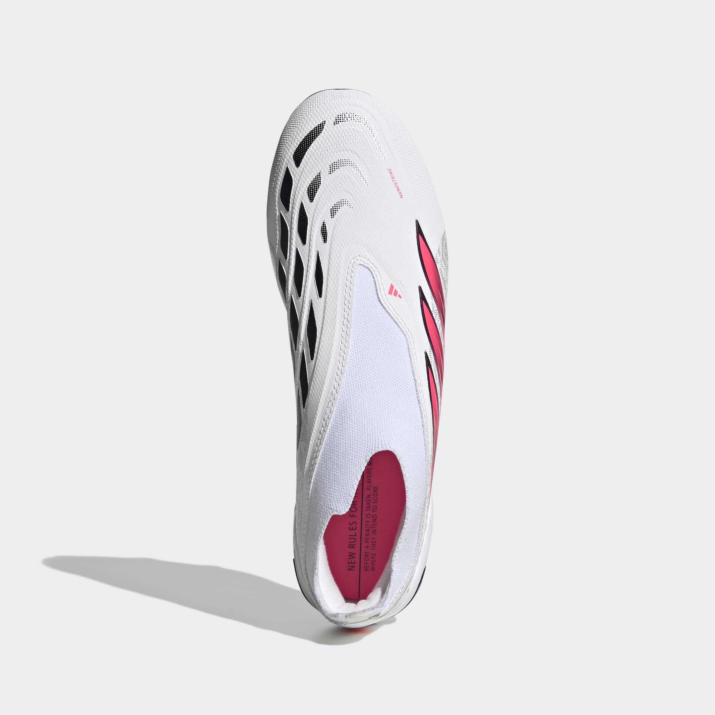 adidas Predator League sans lacets FT/FG chaussure Adulte Blanc/Violet 7/9