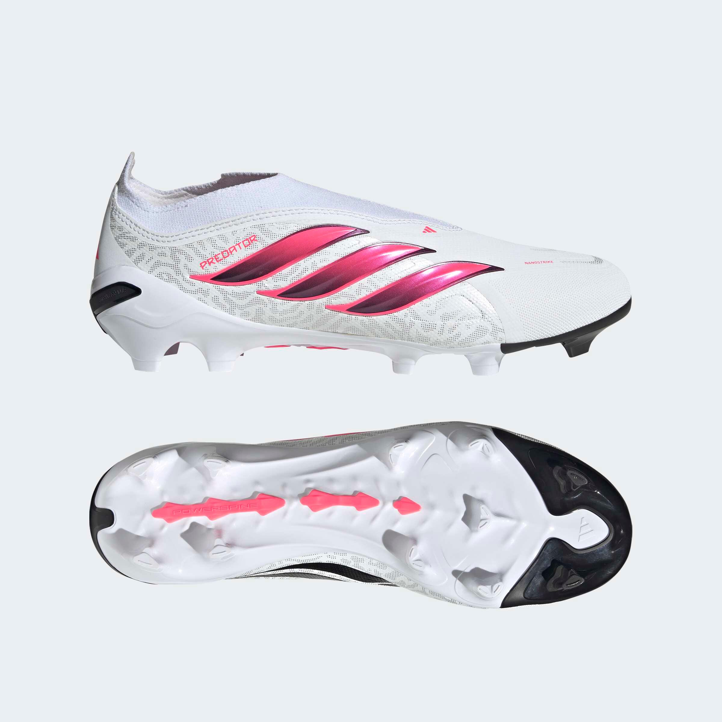 adidas Predator League sans lacets FT/FG chaussure Adulte Blanc/Violet 3/9