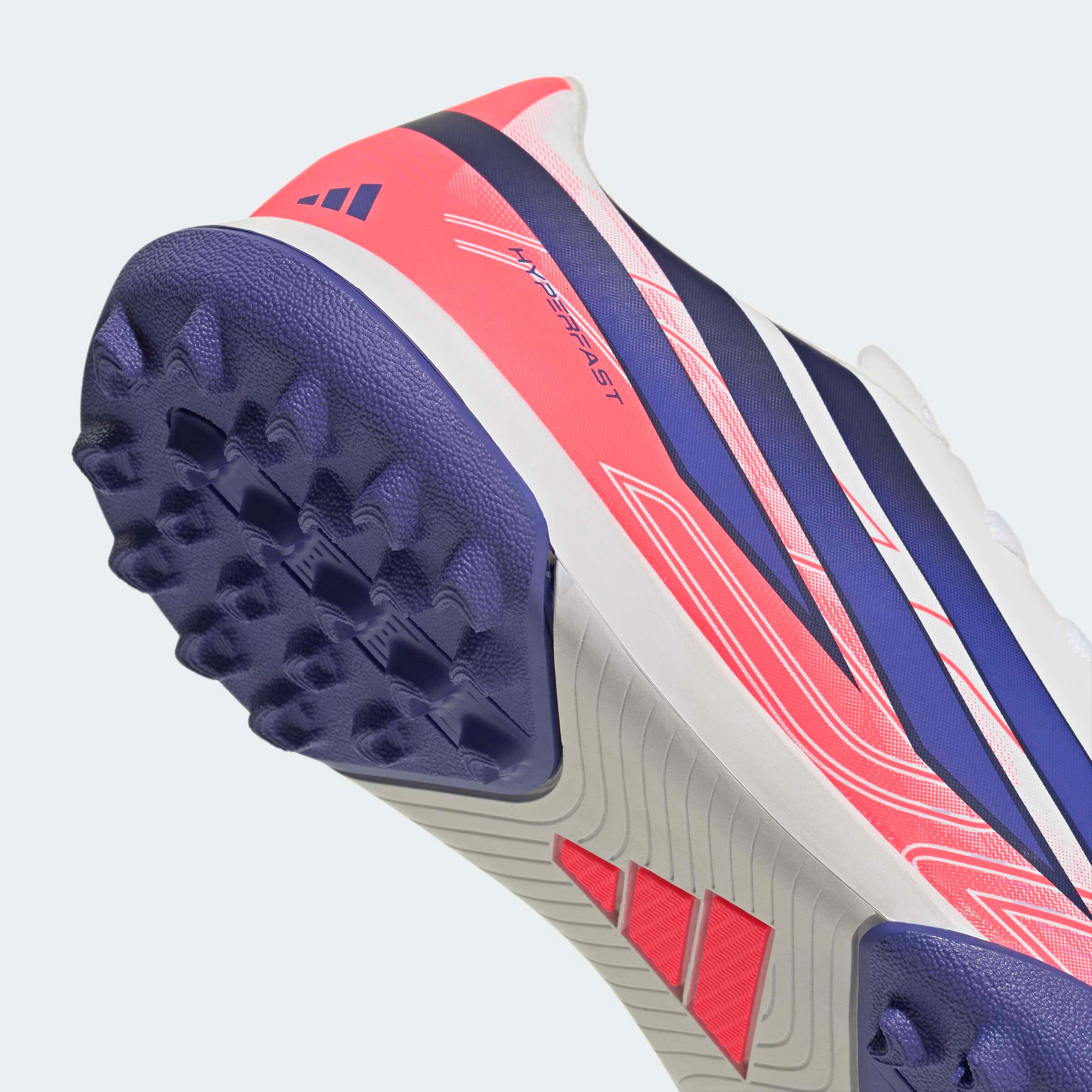 Scarpe bambini ADIDAS F50 CLUB TF bianco-viola 4/9