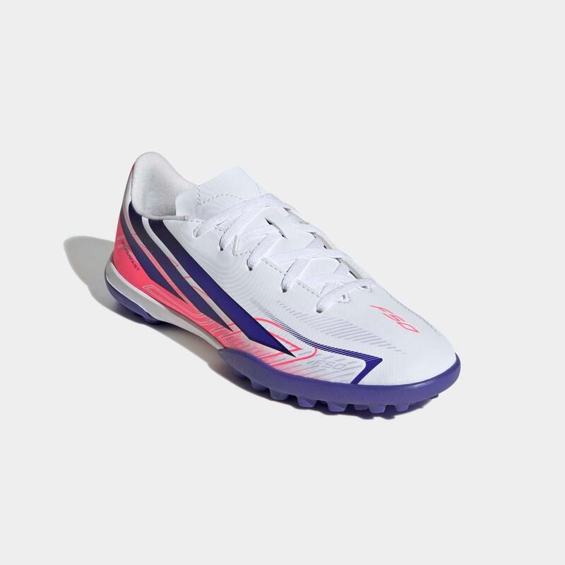 Çocuk Halı Saha Ayakkabısı/Futbol Ayakkabısı - Beyaz/Mor - adidas F50