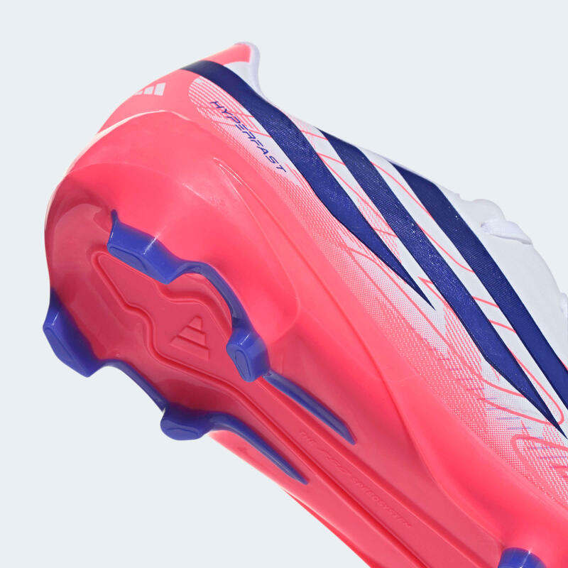 Încălțăminte adidas F50 Hyperfast League FG/MG alb mov Copii