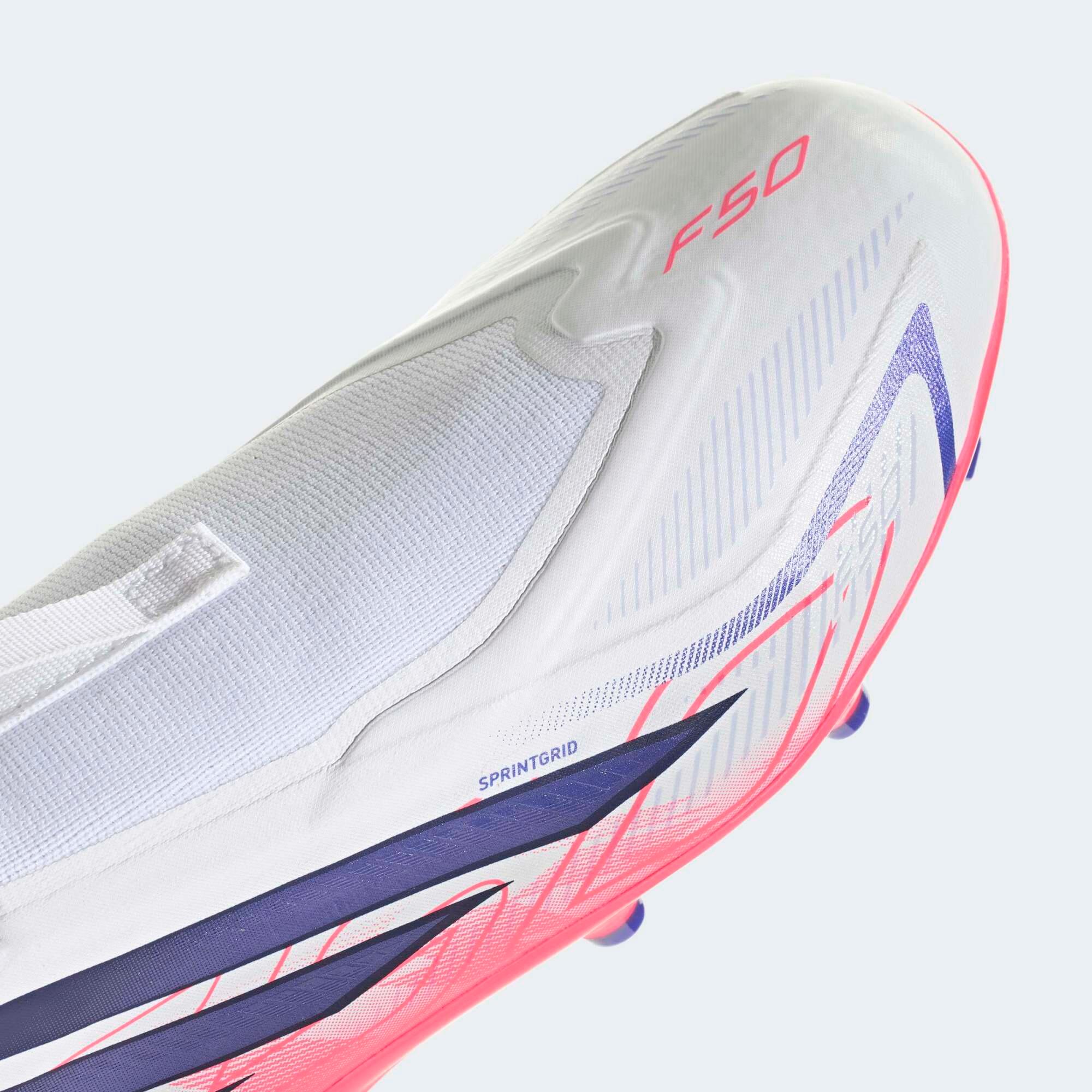 Buty piłkarskie dla dzieci ADIDAS F50 Hyperfast League FG/MG bez sznurowadeł