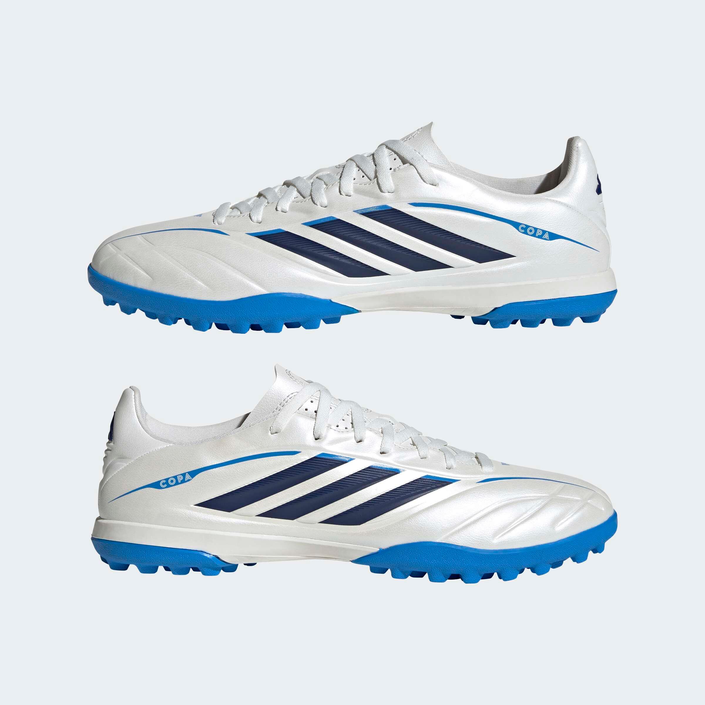 Scarpe calcio adulto ADIDAS COPA PURE IV CLUB TURF bianche 9/10