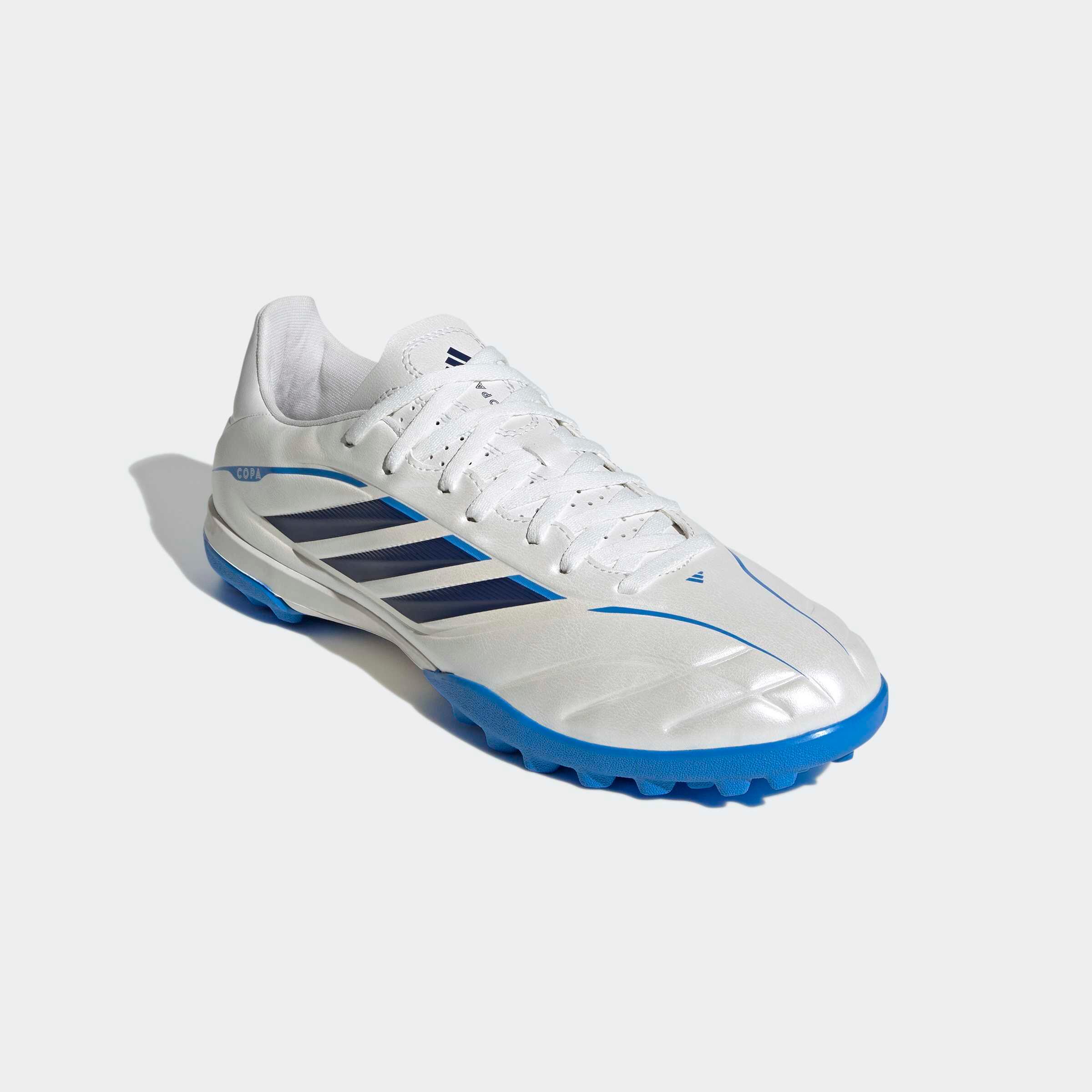 Scarpe calcio adulto ADIDAS COPA PURE IV CLUB TURF bianche 5/10