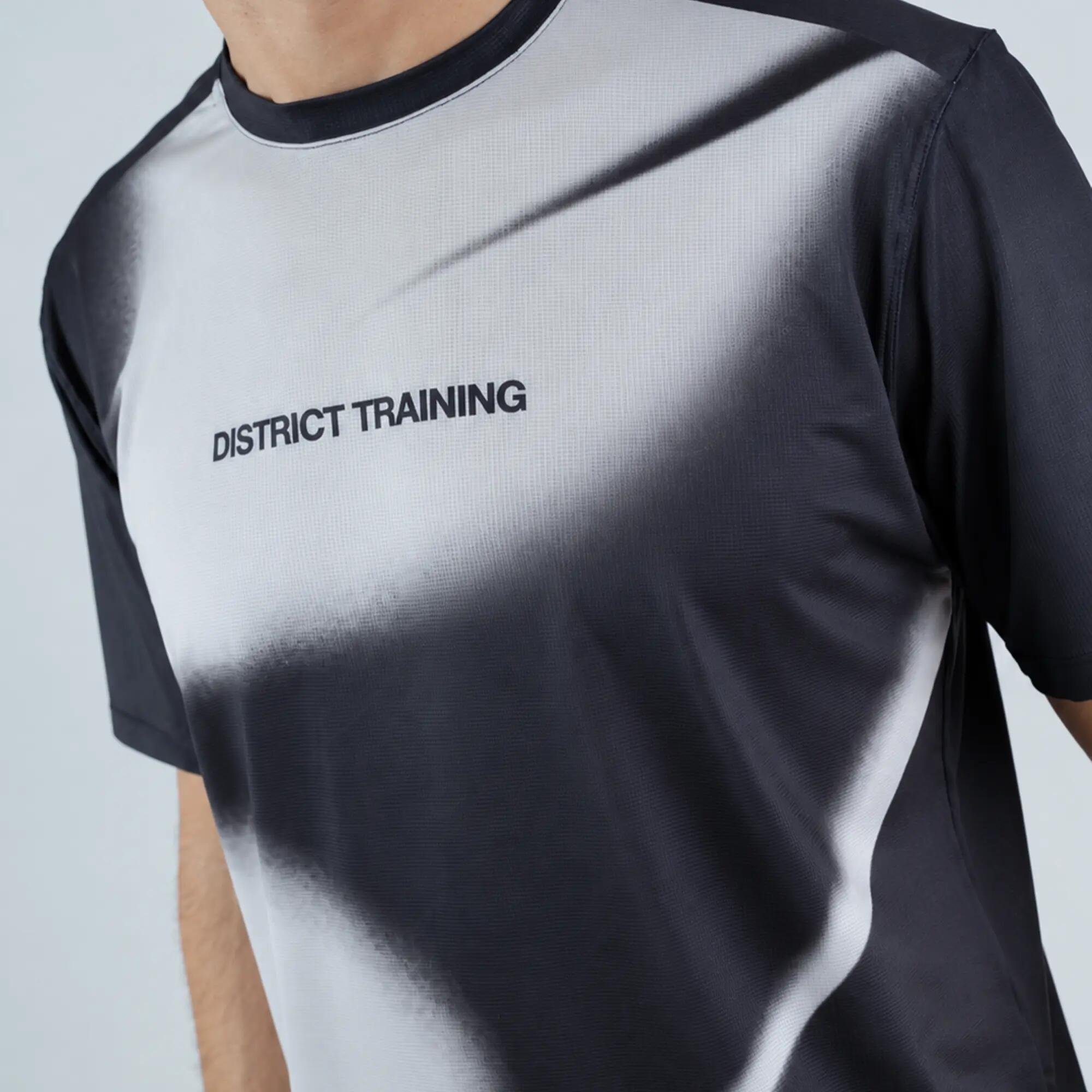Camiseta de running ligera para Hombre Terret la capital - Negro 2/4
