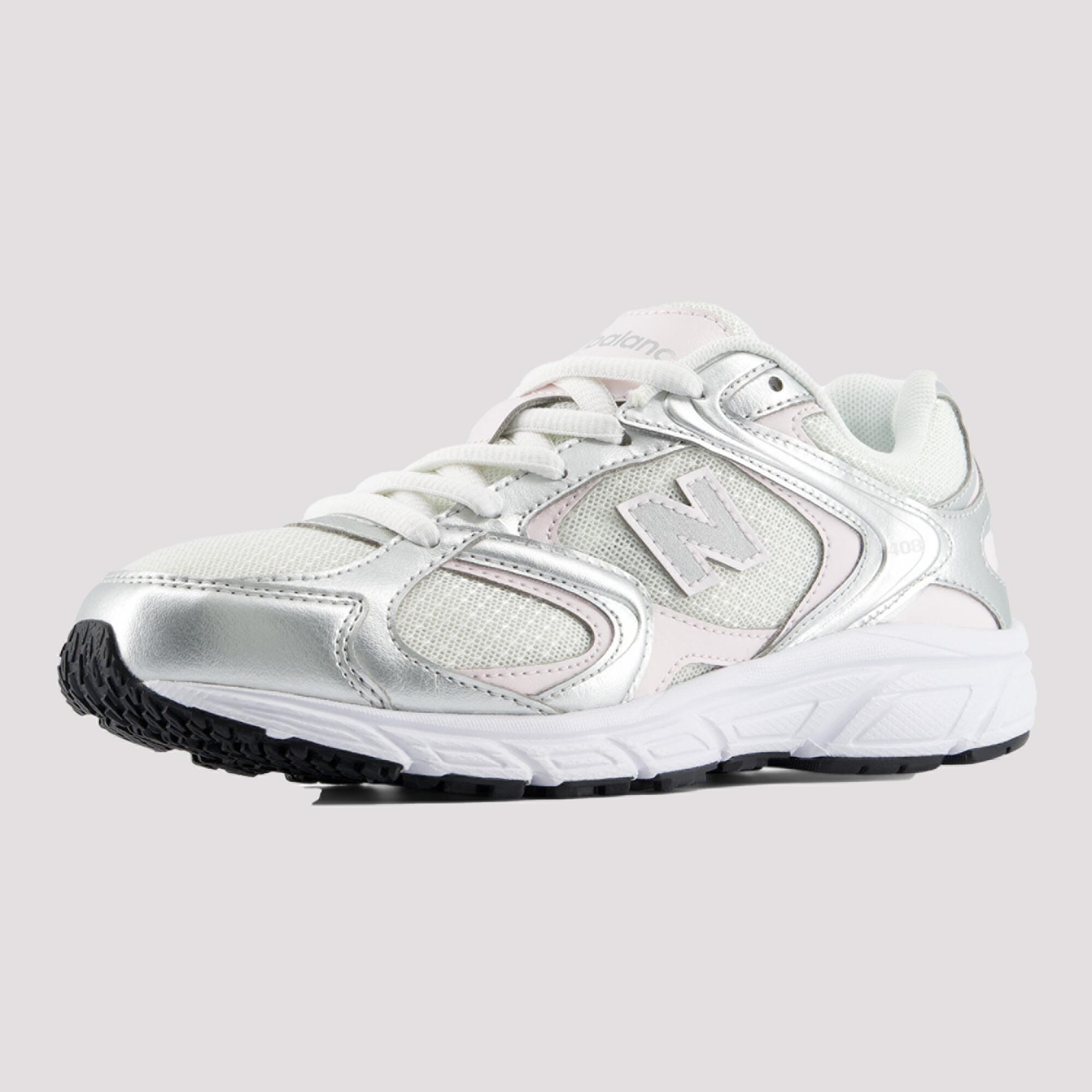 Basket Fille New Balance 408 Gris 7/8