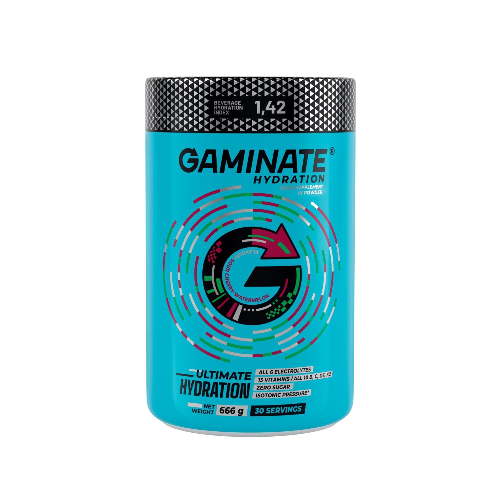 Napój izotoniczny GAMINATE HYDRATION WIŚNIA/ARBUZ