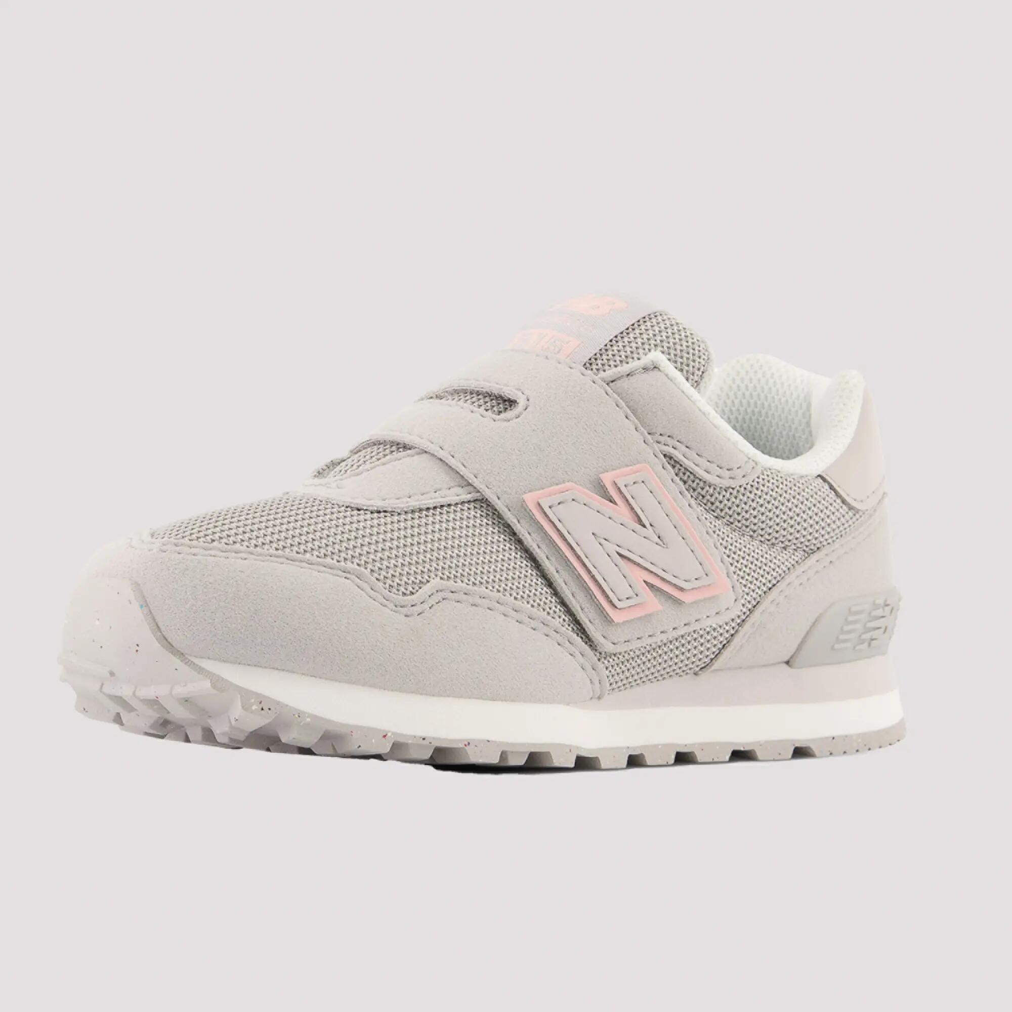 Basket Fillette New Balance 515 Rose Gris 4/7