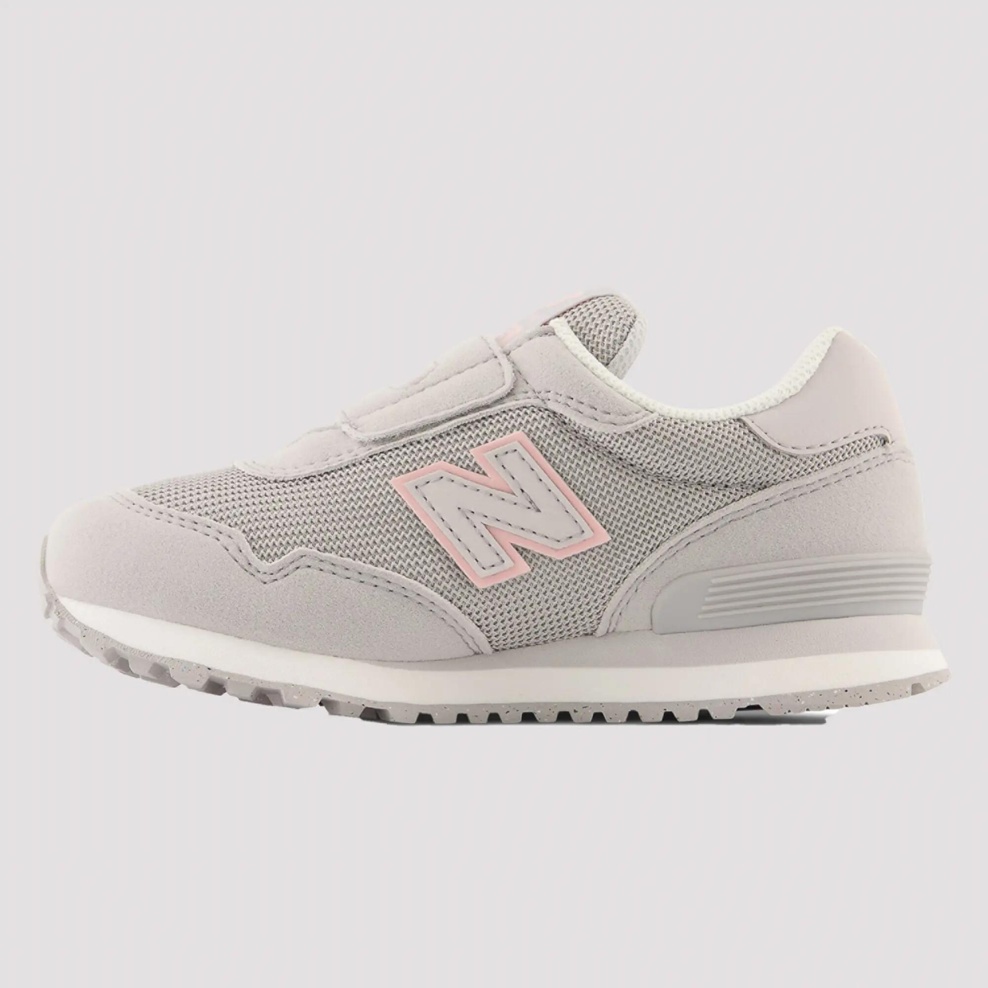 Basket Fillette New Balance 515 Rose Gris 2/7