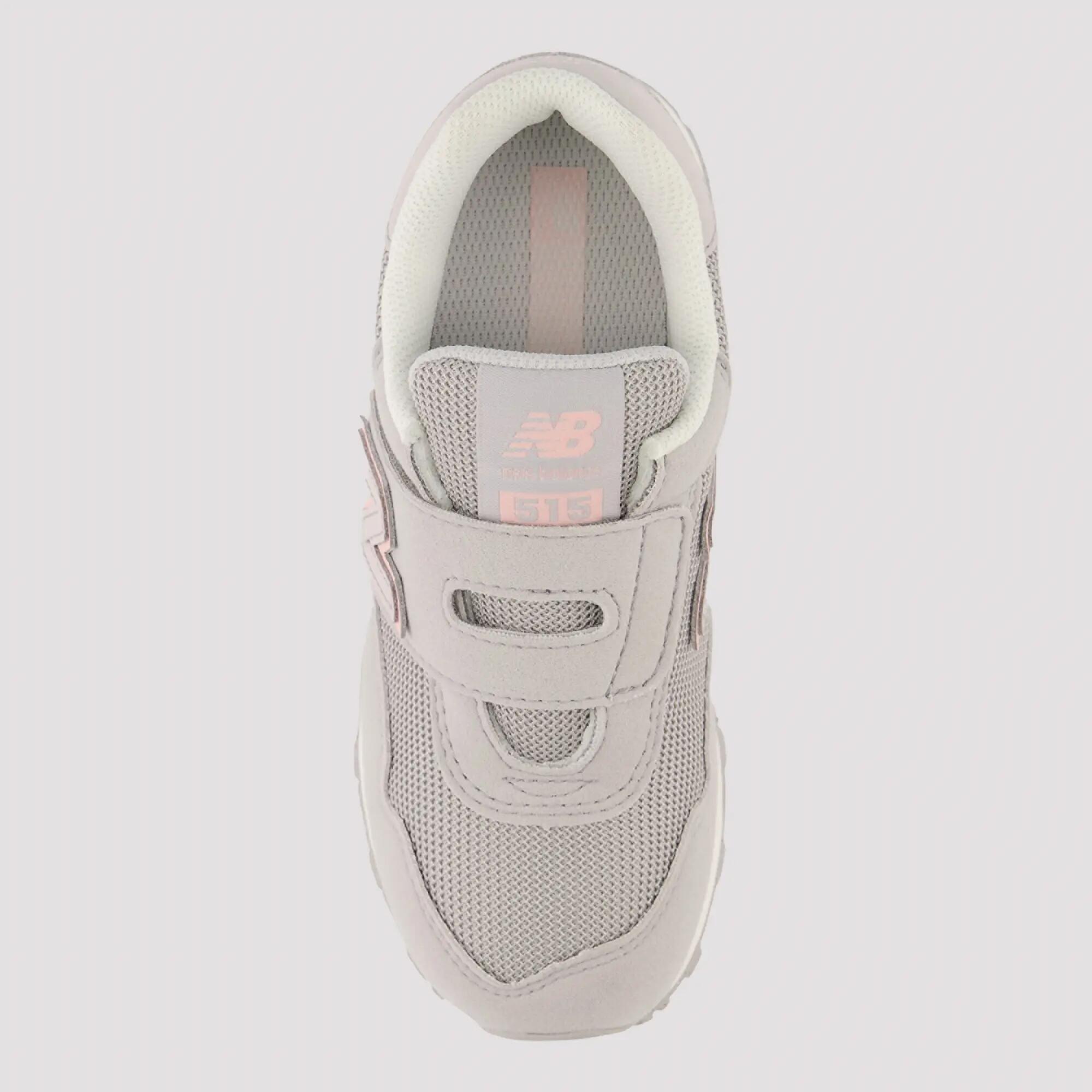 Basket Fillette New Balance 515 Rose Gris 5/7
