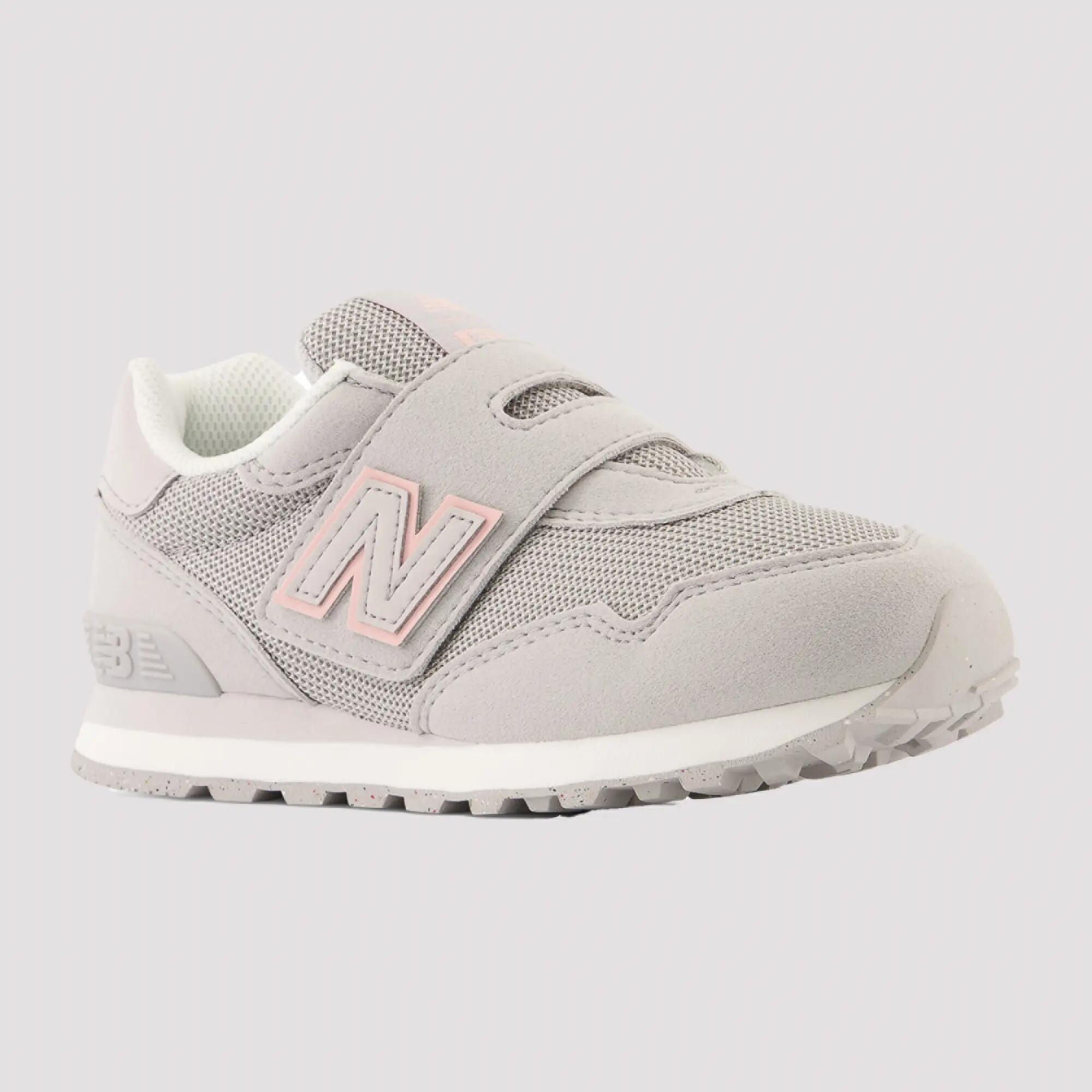 Basket Fillette New Balance 515 Rose Gris 7/7