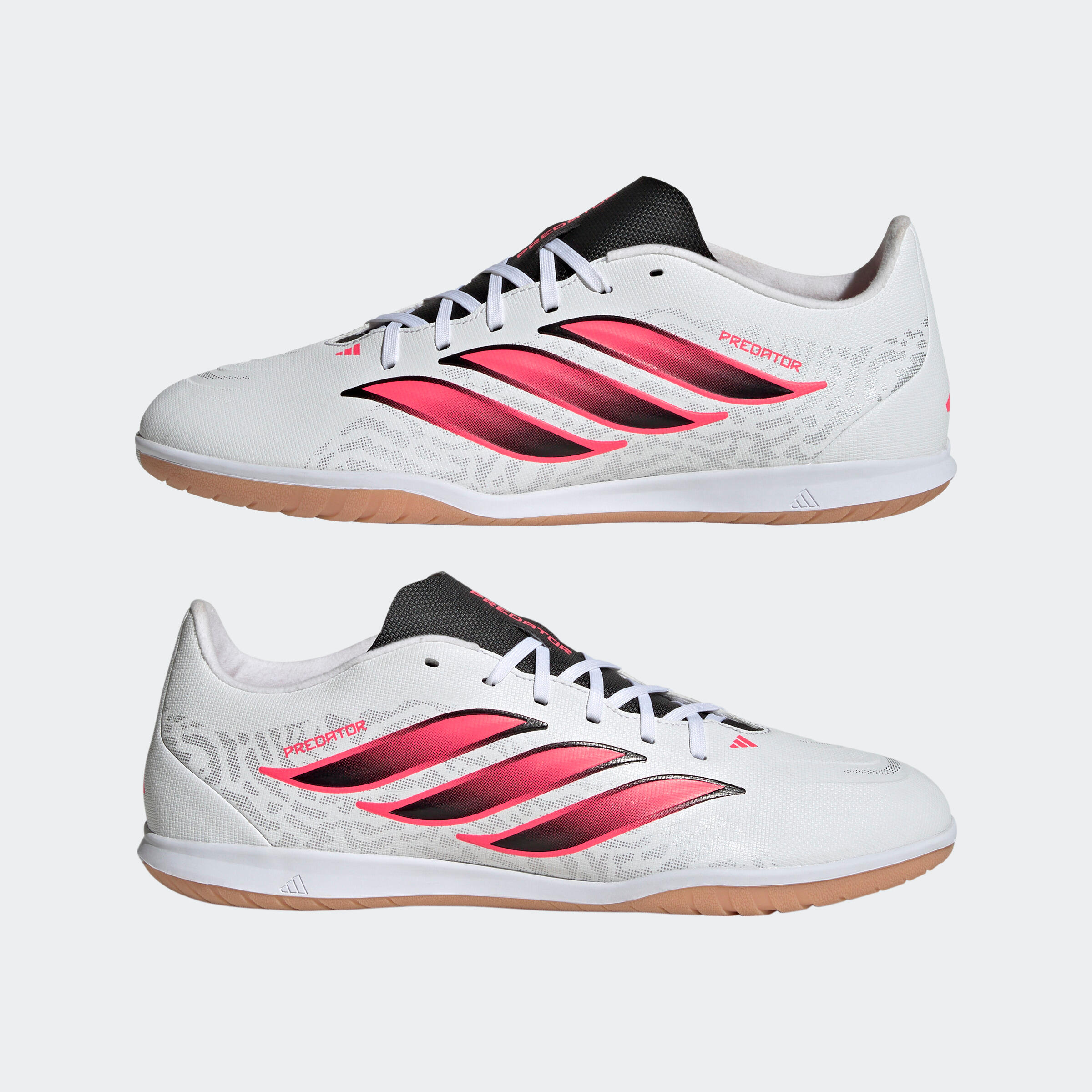 Sapatilhas de Futsal Adulto Predator Club Branco 6/10