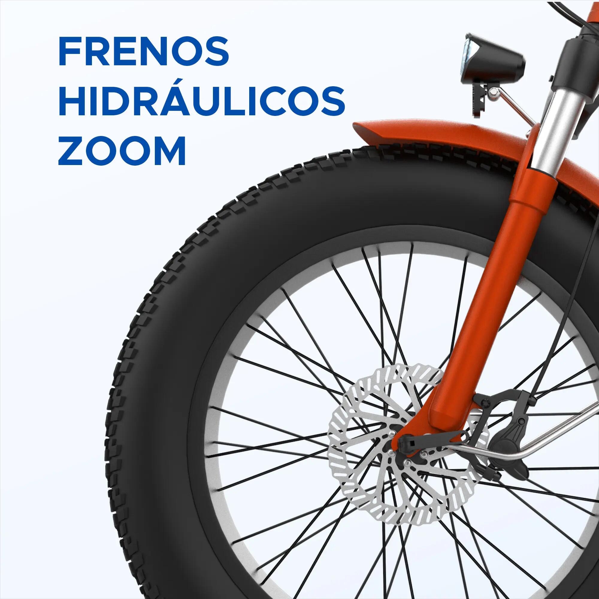 Bicicleta Elèctrica Plegable Fat Bike 20" Veloa 3/10