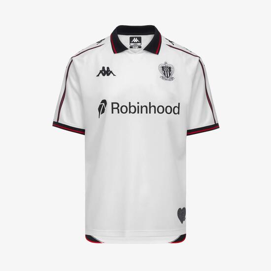 Maillot de Football Homme OGC Nice Extérieur KOMBAT saison 26/27 Blanc