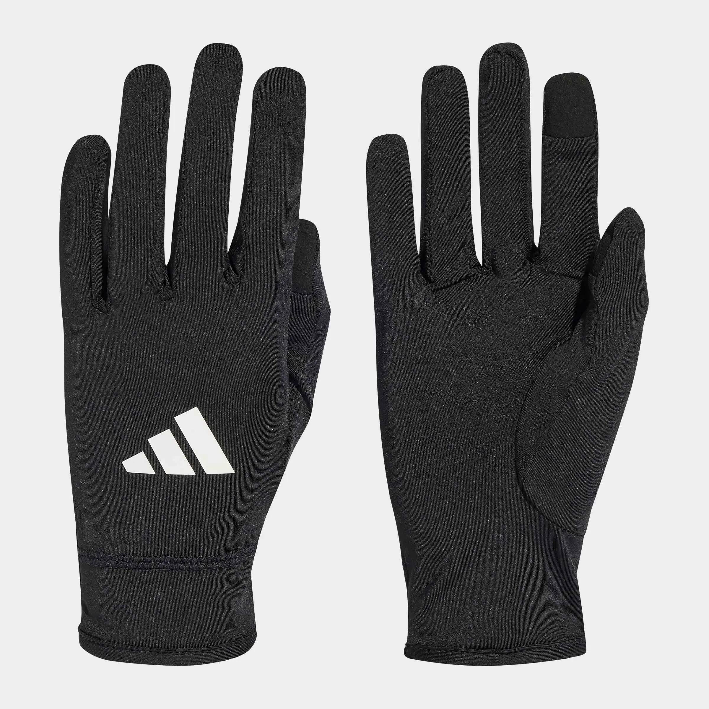 Gants de football tactile Adidas Training Light Glove Noir Adulte 1/3