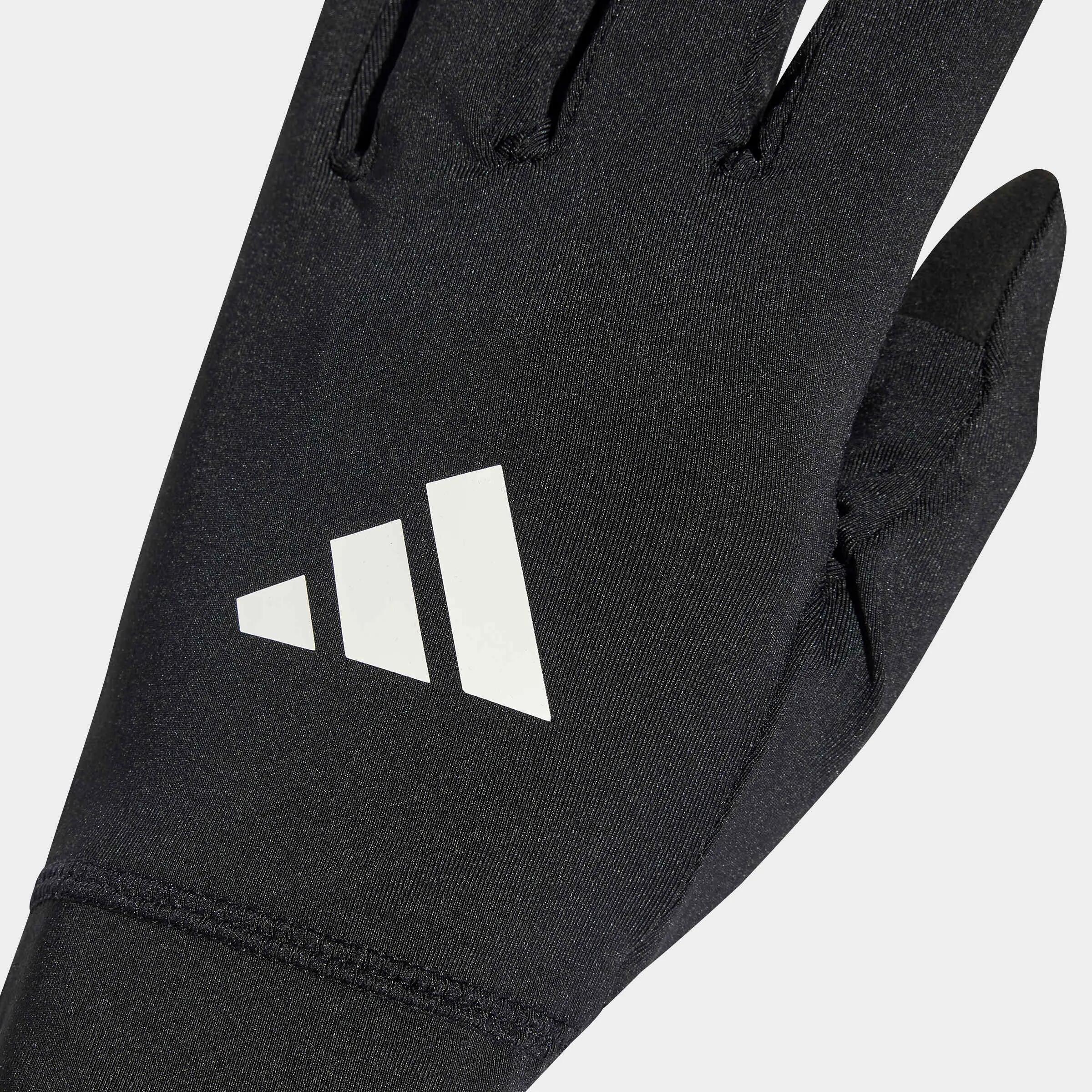 Gants de football tactile Adidas Training Light Glove Noir Adulte 3/3