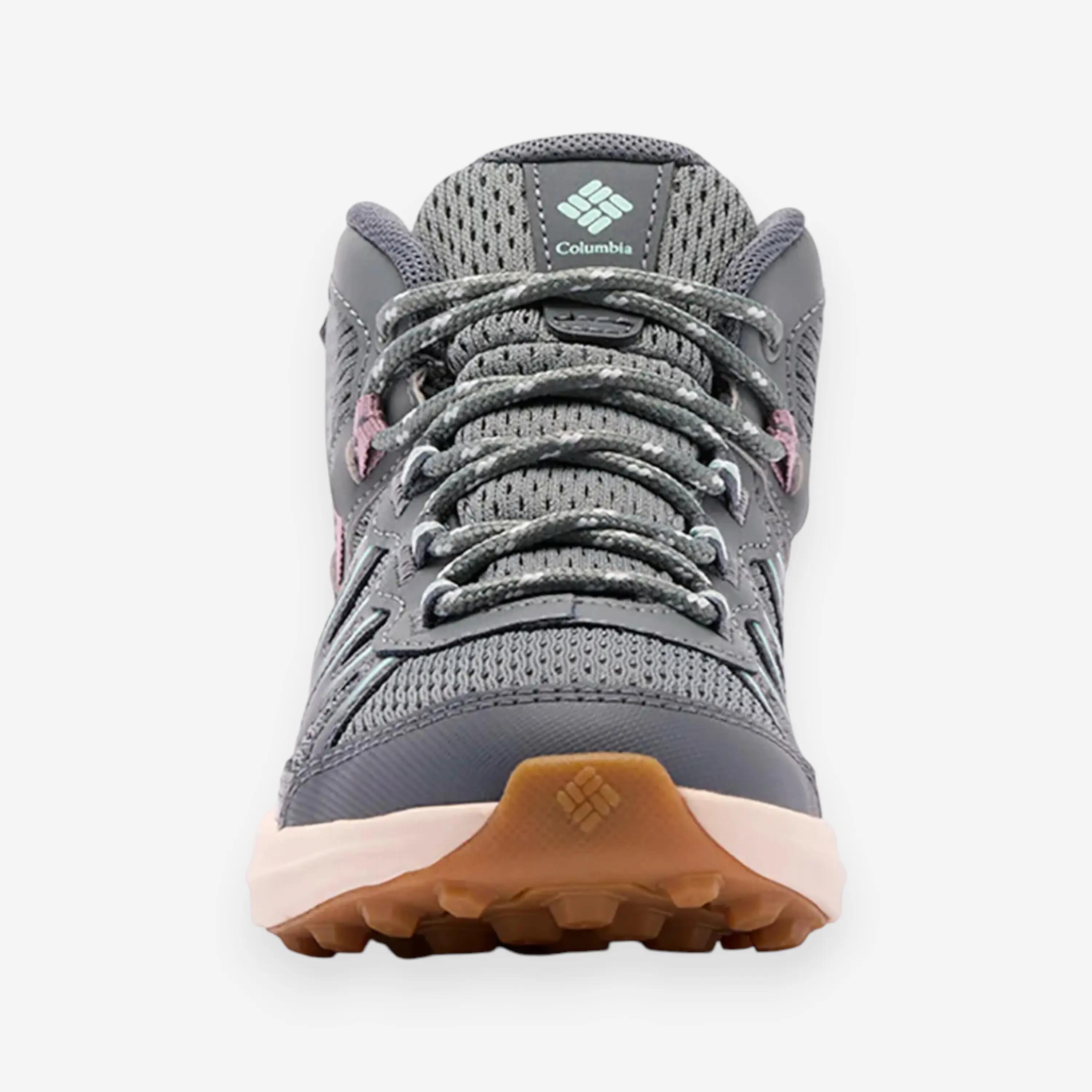 Scarpe montagna bambina PEAKFREAK MID impermeabili rosa 3/3