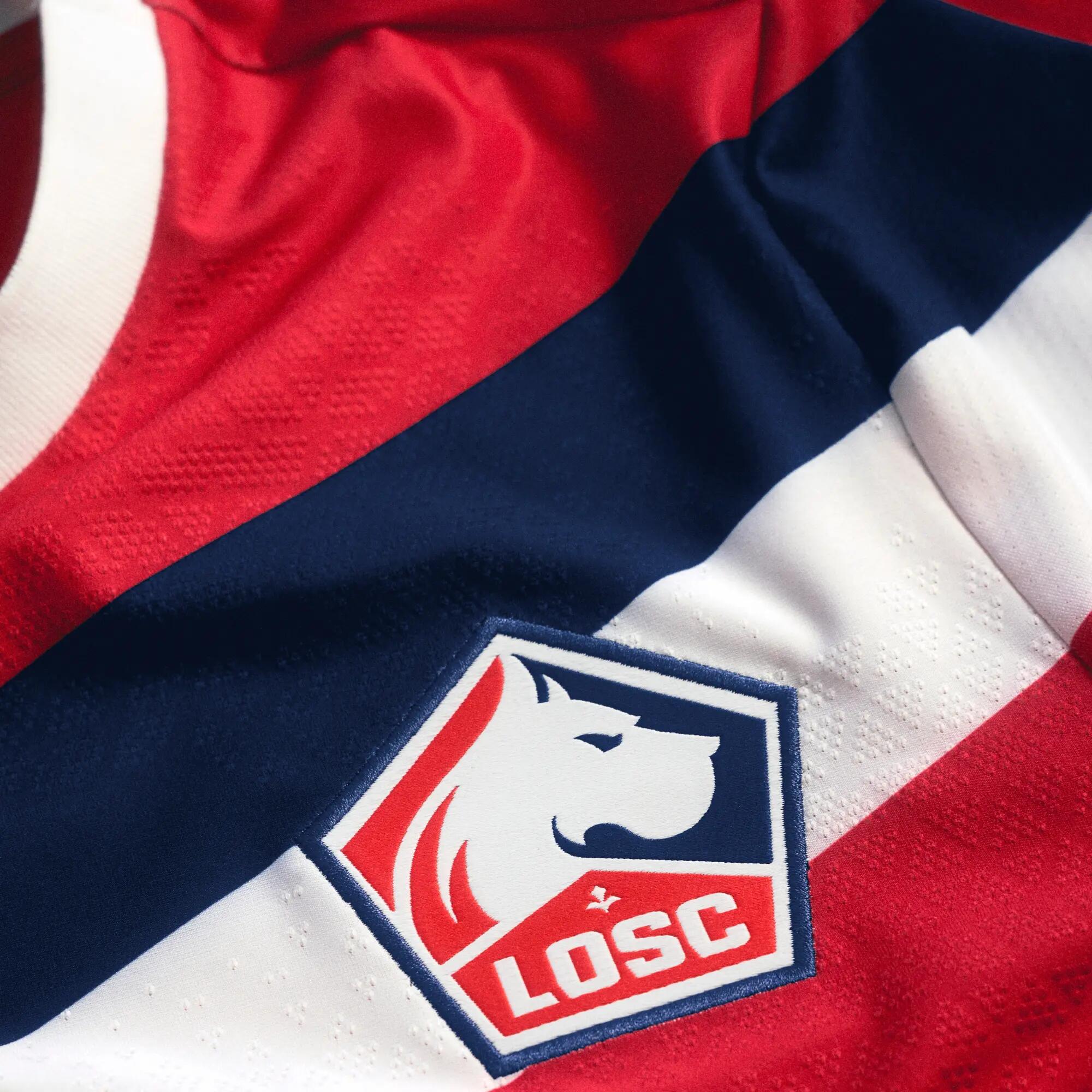 Maillot de foot LOSC Domicile 2026/2027 New Balance Adulte Rouge 5/10