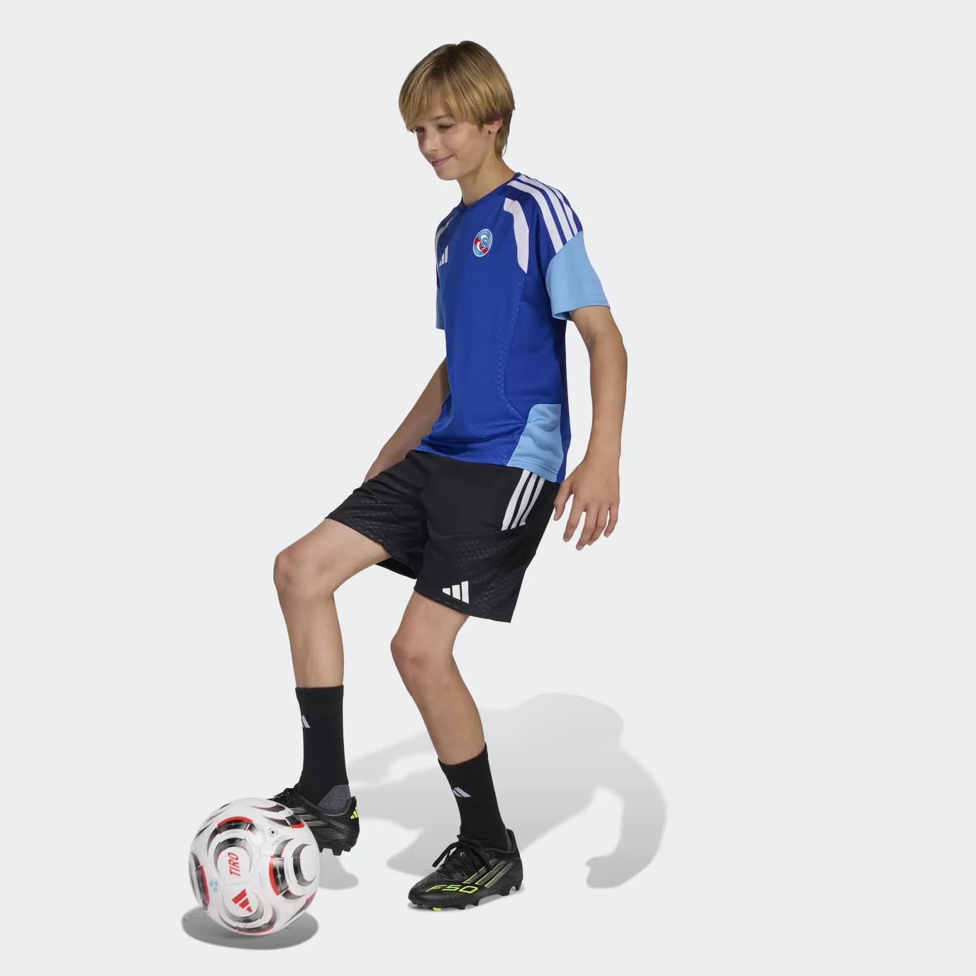 Maillot Entraînement RC Strasbourg Adidas Enfant Bleu Royal saison 2026/2027 4/9