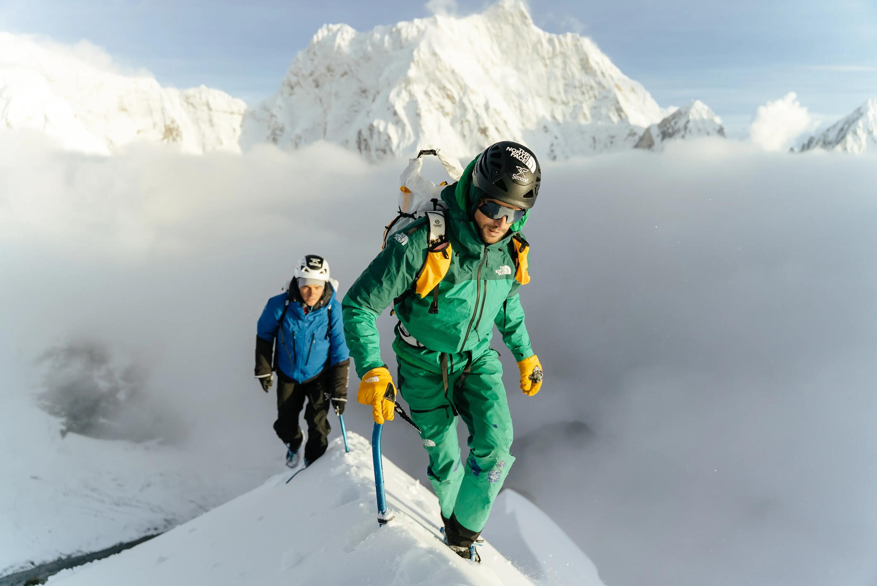 Piolet de Espátula Ultraleve de Alpinismo WOMA Azul 10/16