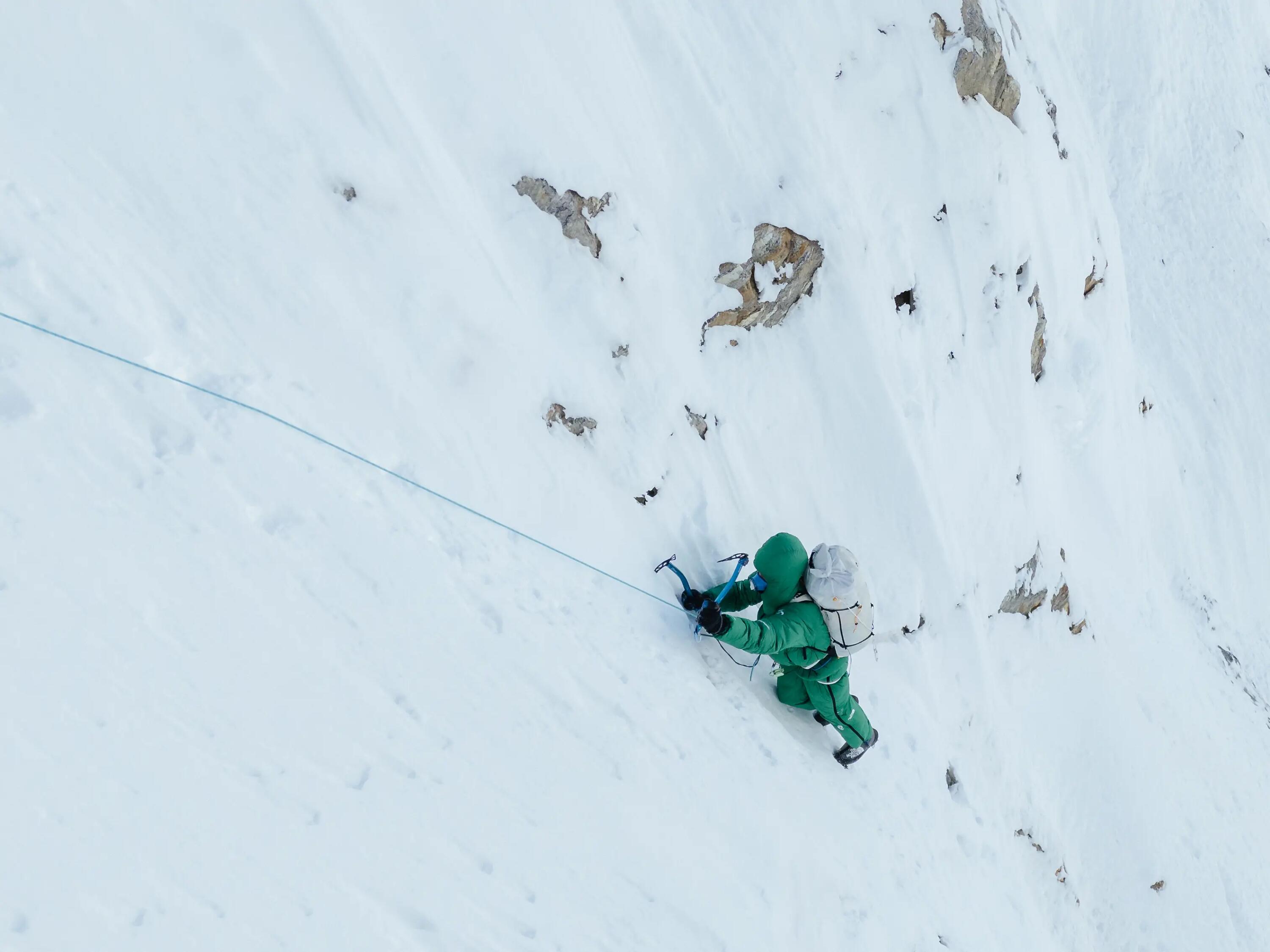 Piolet de Espátula Ultraleve de Alpinismo WOMA Azul 11/16