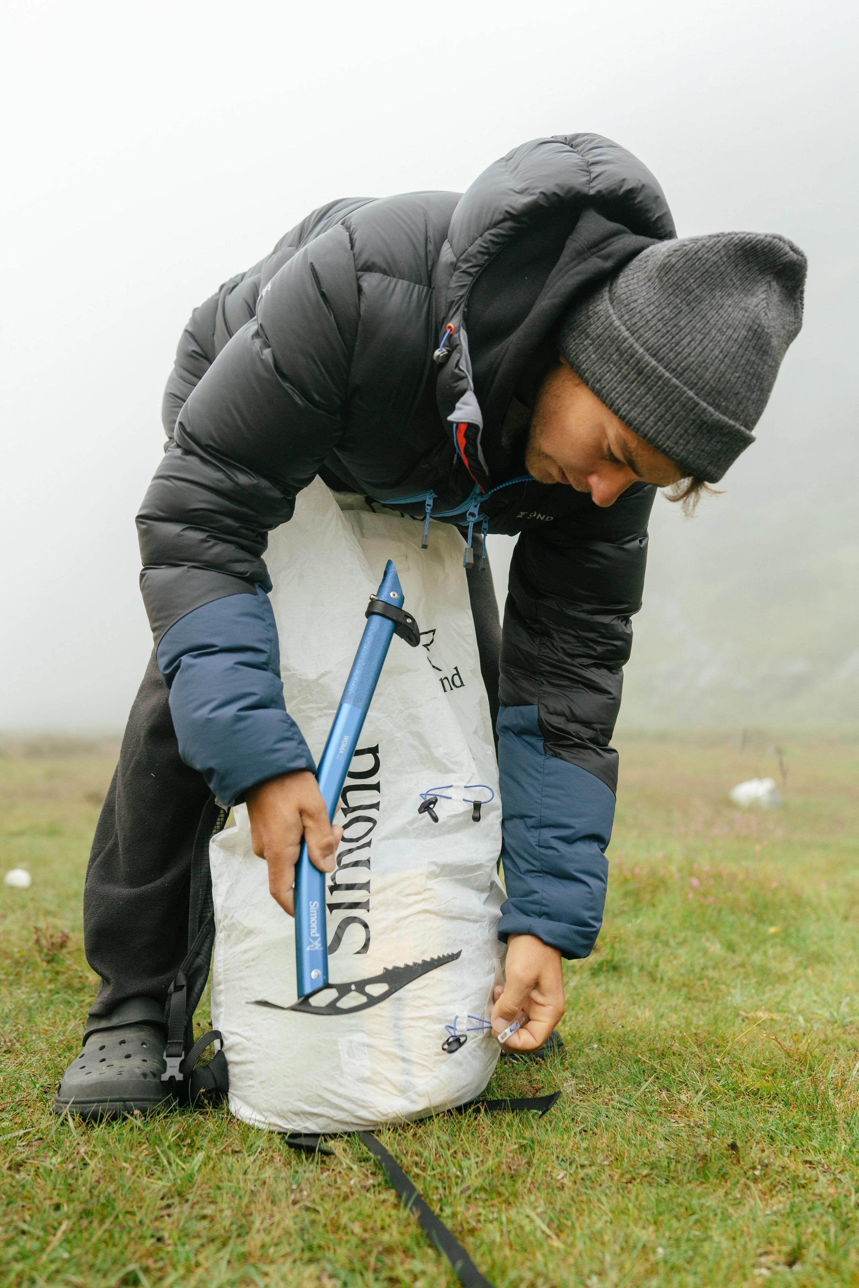 Piolet de Espátula Ultraleve de Alpinismo WOMA Azul 13/16