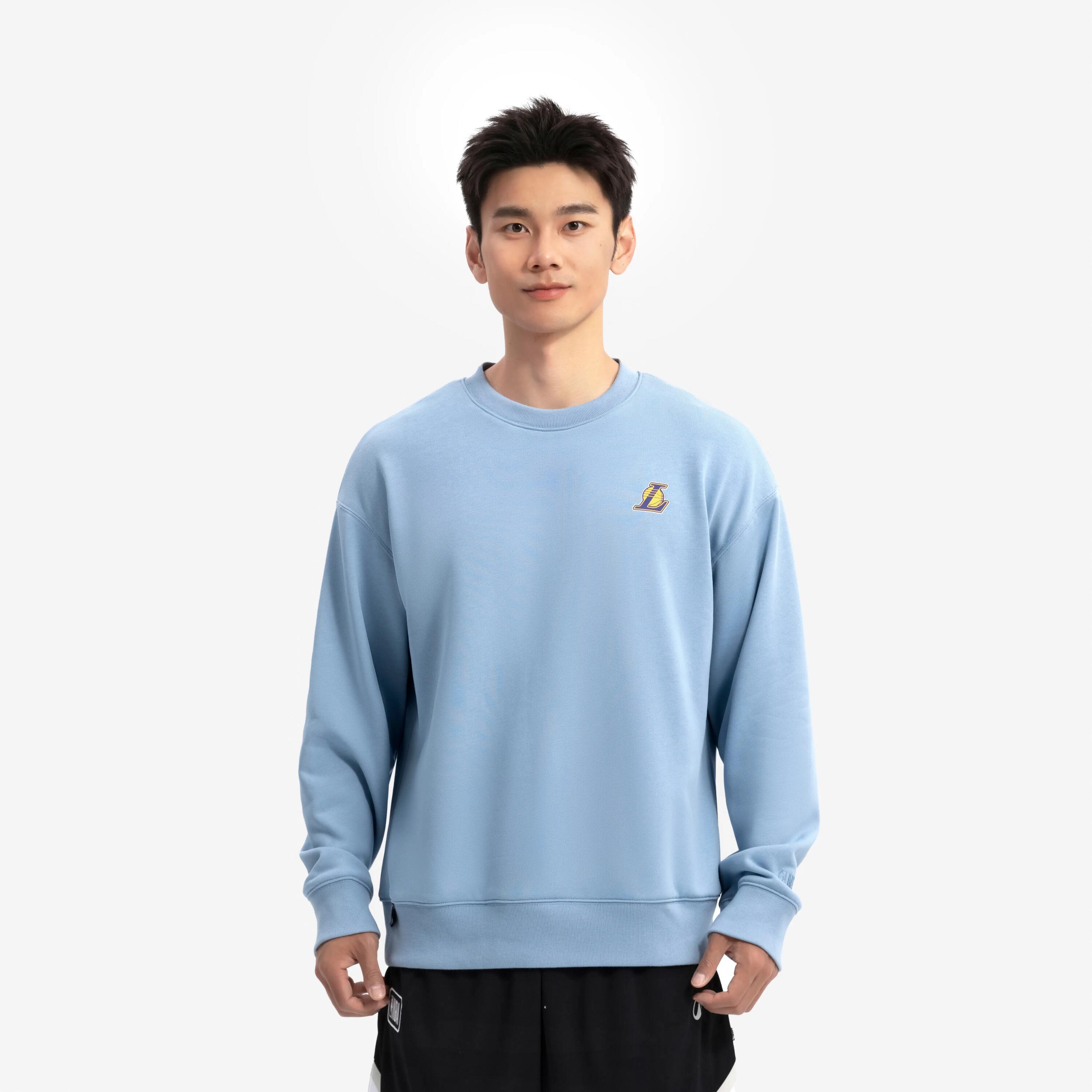 ADULT SWEAT 500 NBA LOS ANGELES LAKERS - CLOUDY BLUE -  2