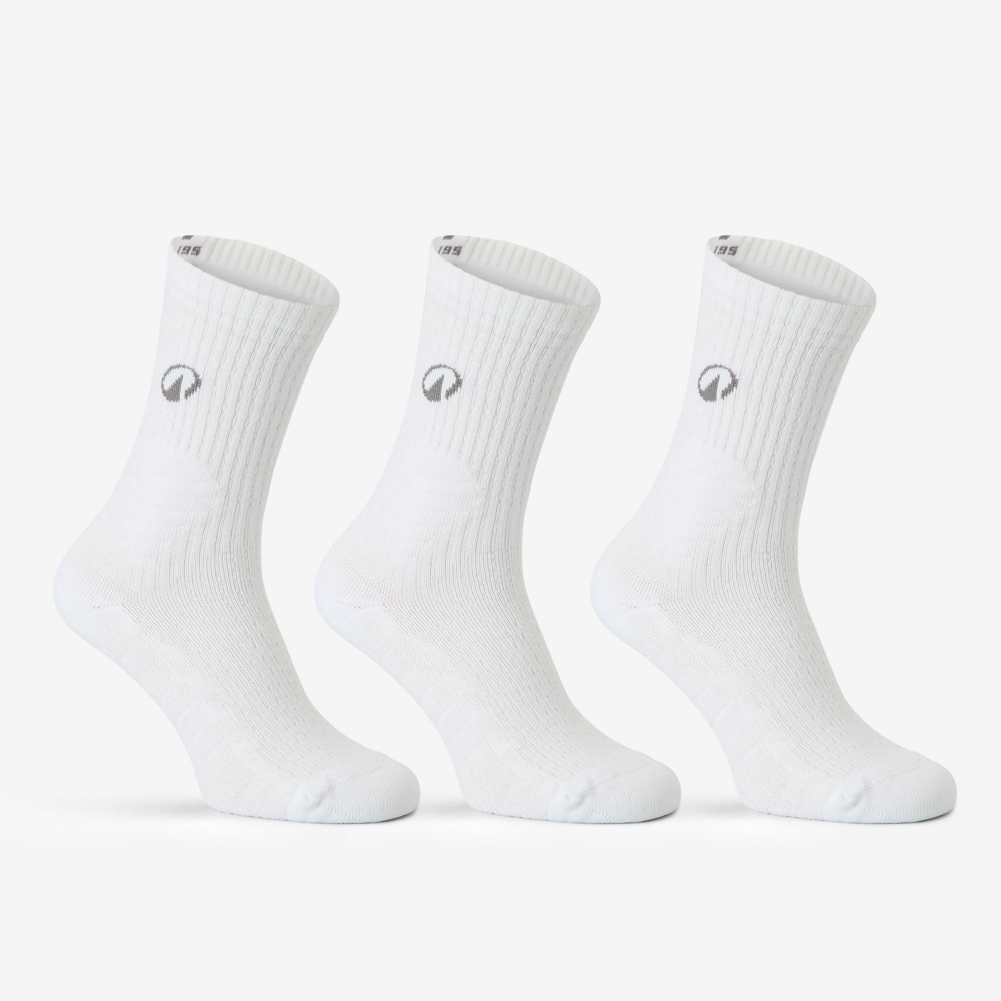 Set x 3 perechi de șosete de tenis, RS 900 High Alb